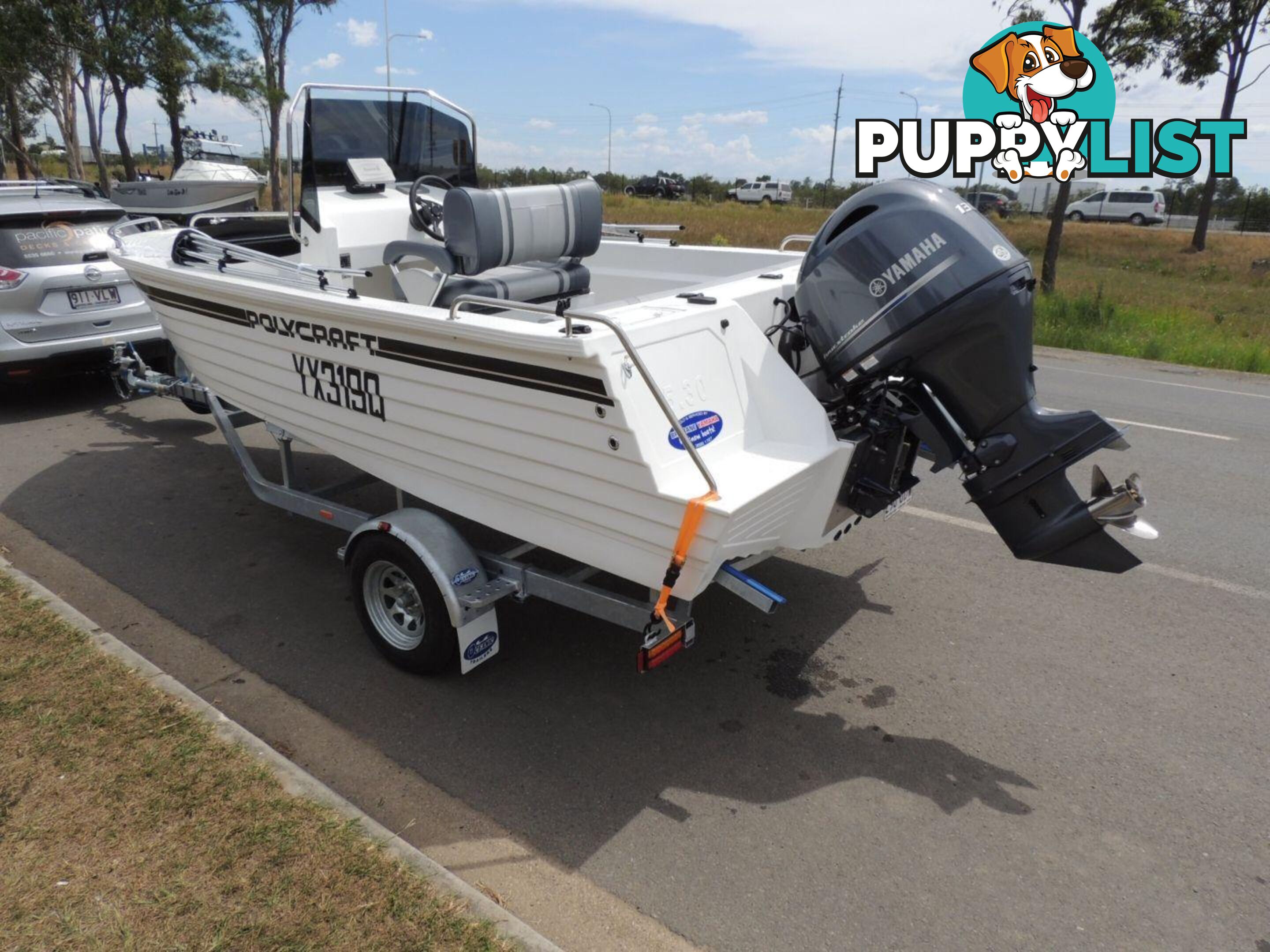 Polycraft 530 Warrior Centre Console + Yamaha F115hp 4-Stroke - Pack 2 for sale online prices