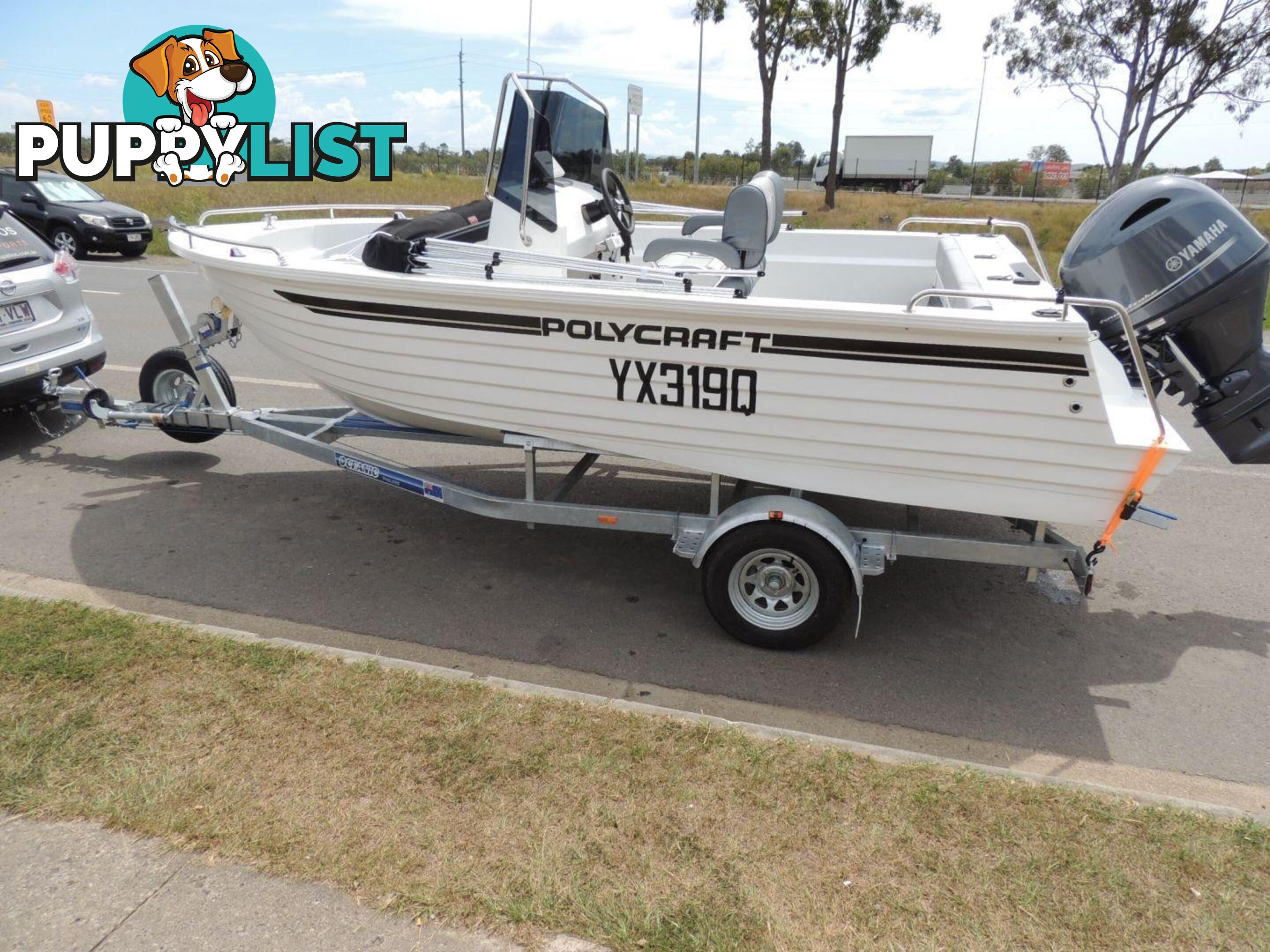 Polycraft 530 Warrior Centre Console + Yamaha F115hp 4-Stroke - Pack 2 for sale online prices