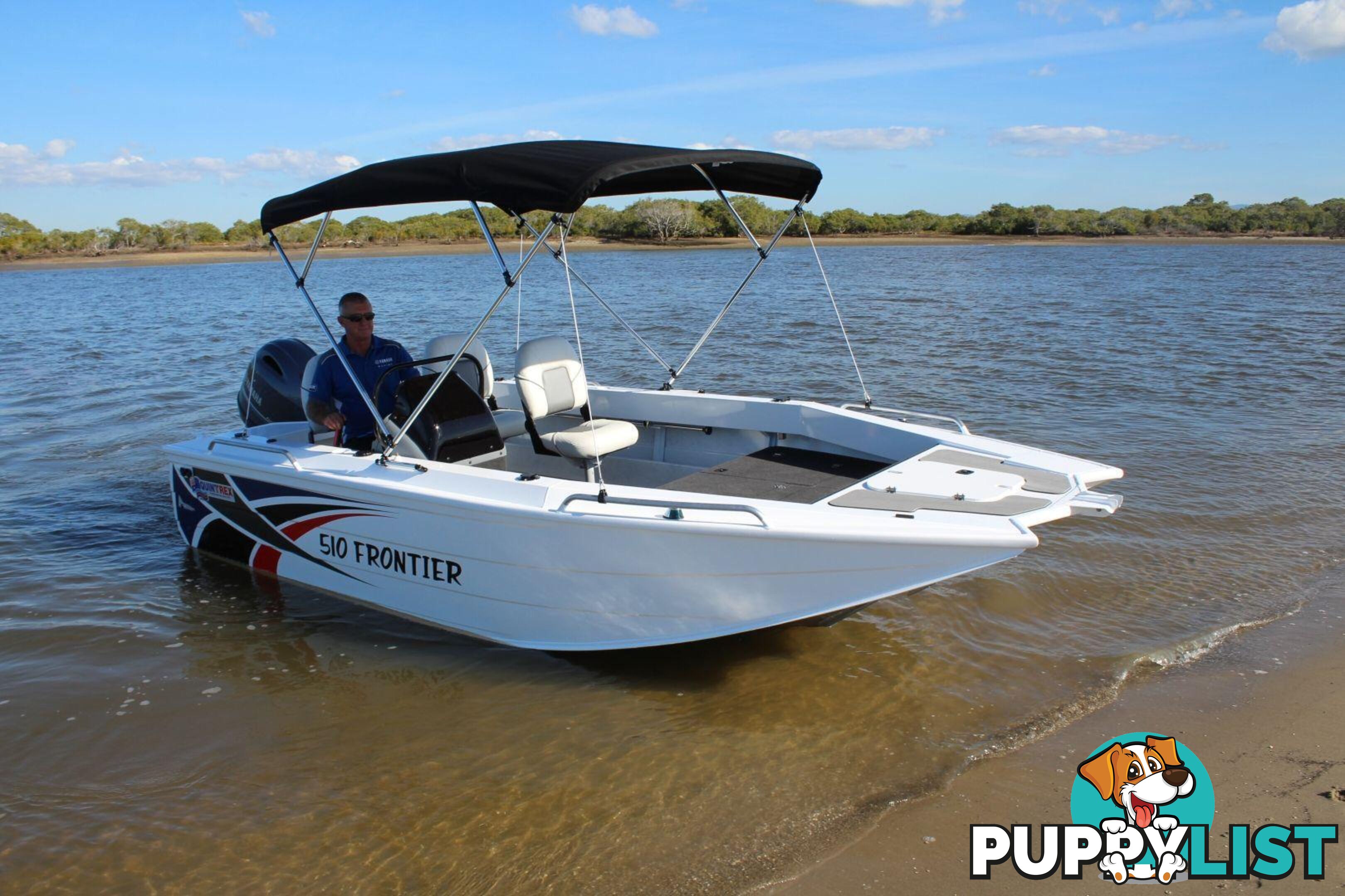 Quintrex 510 Frontier SC + Yamaha F115hp 4-Stroke - Pack 3 for sale online prices