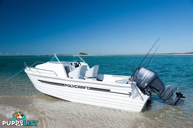 Polycraft 530 Warrior Cuddy Cabin + Yamaha F130hp 4-Stroke - Pack 1 for sale online prices