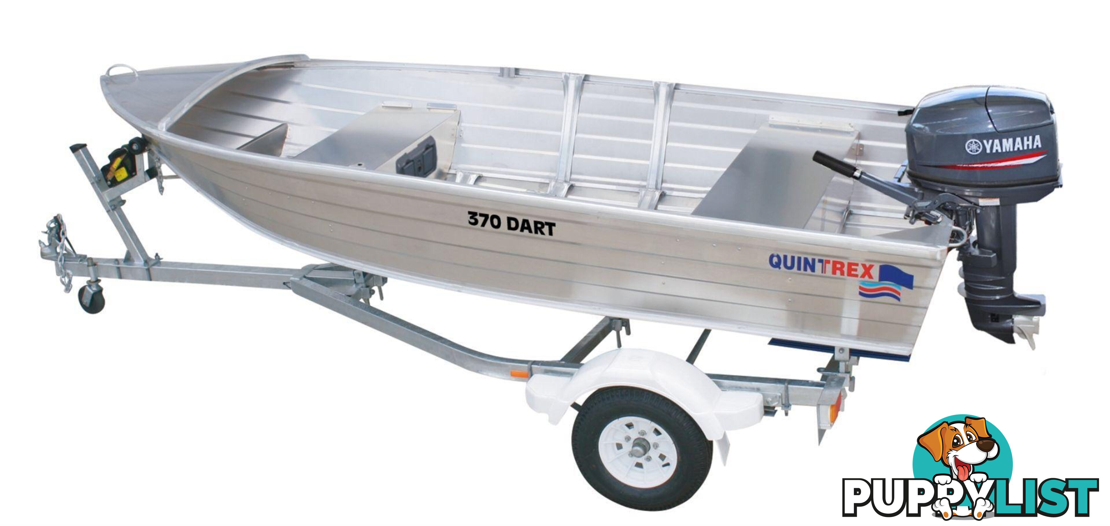 Quintrex 370 Dart + Yamaha F6hp 4-Stroke - Pack 1 for sale online prices