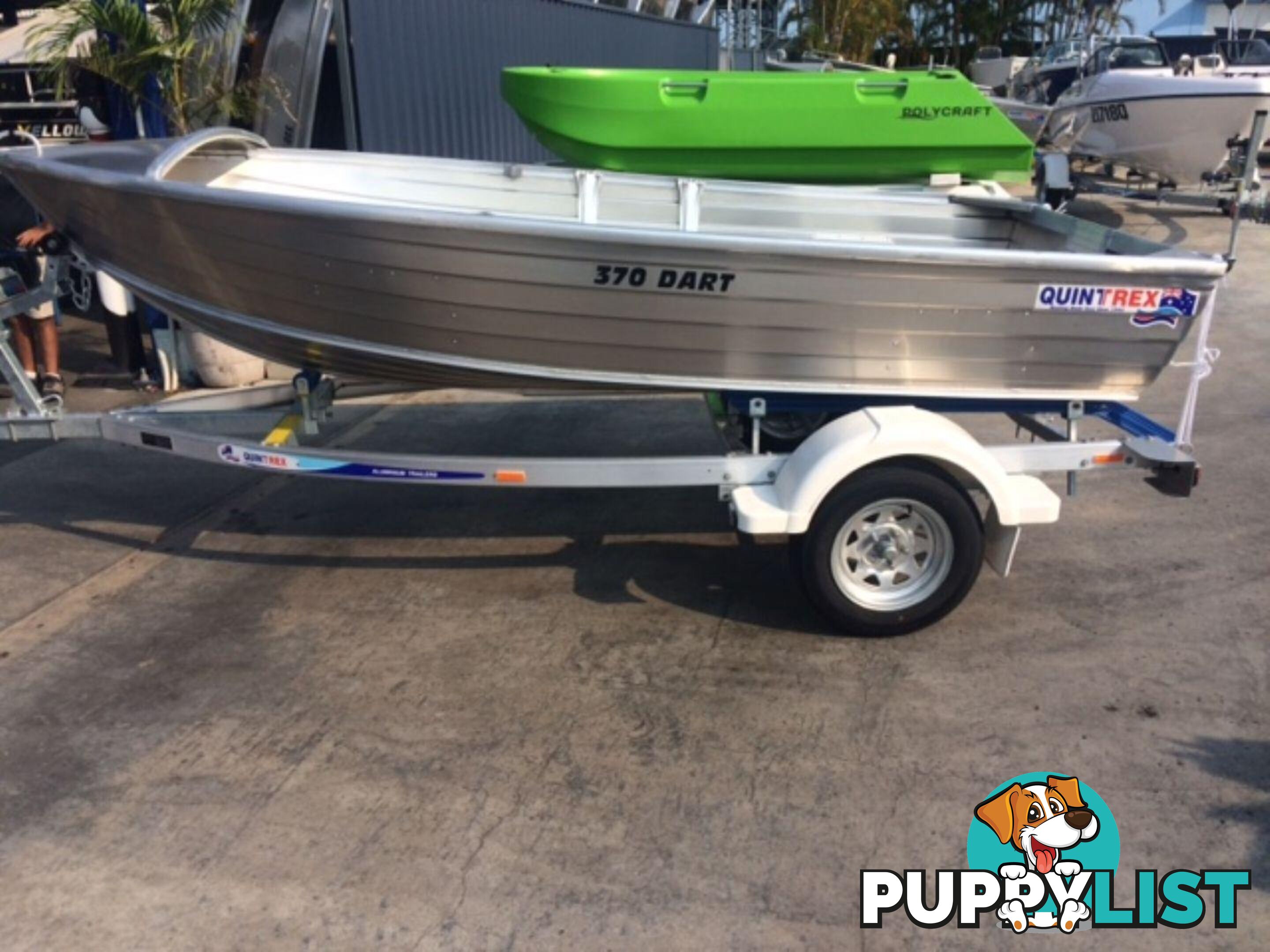 Quintrex 370 Dart + Yamaha F6hp 4-Stroke - Pack 1 for sale online prices
