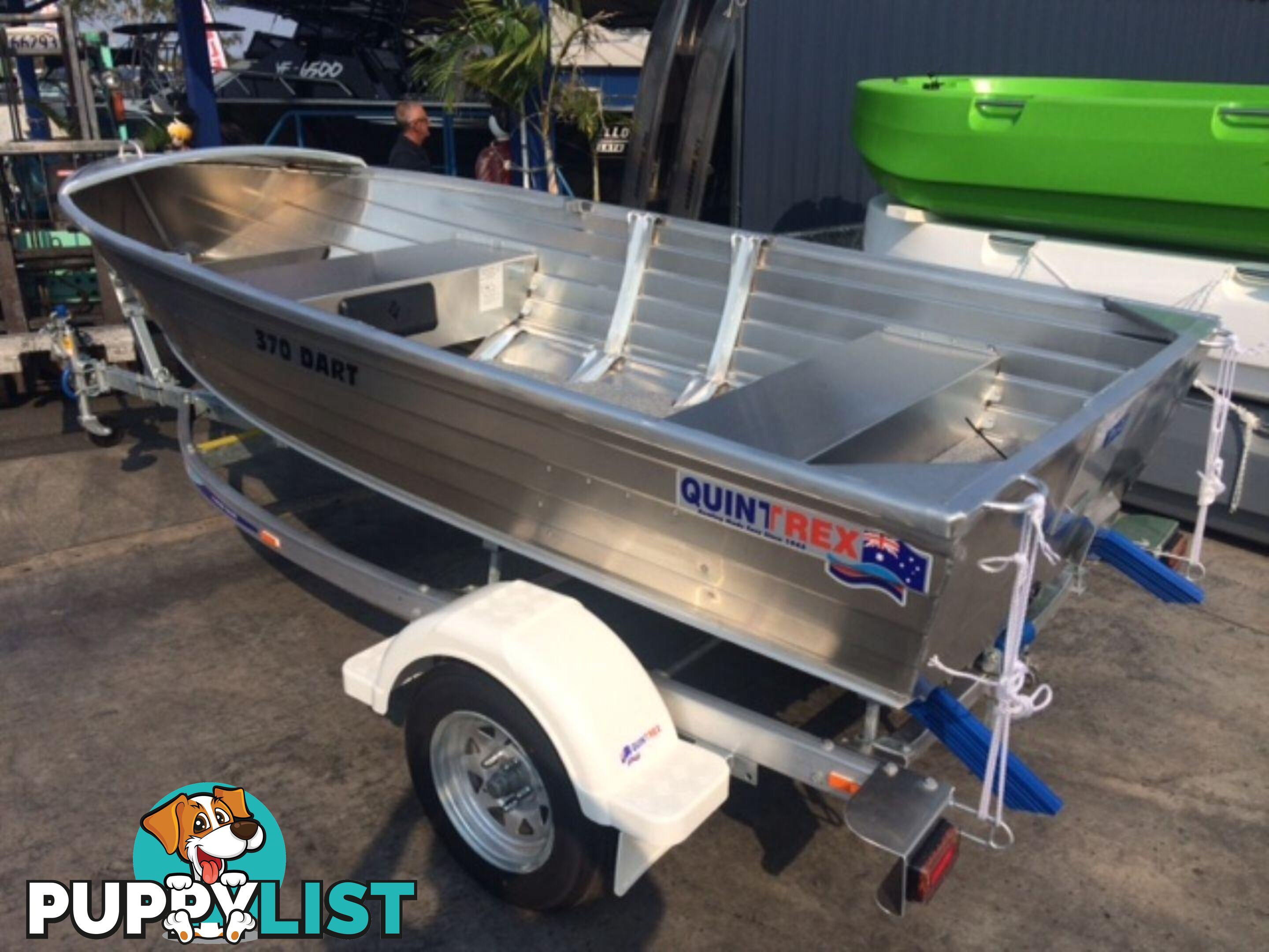 Quintrex 370 Dart + Yamaha F6hp 4-Stroke - Pack 1 for sale online prices