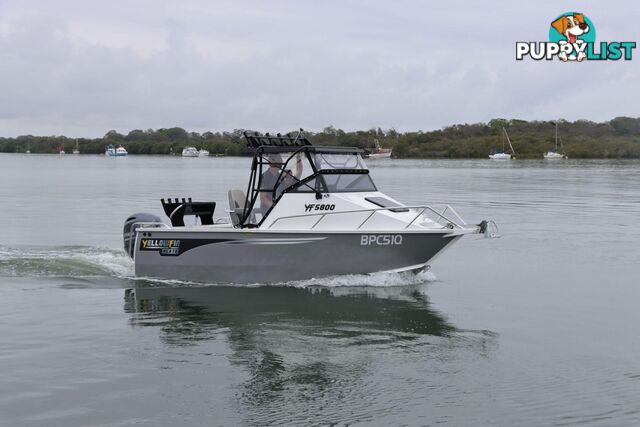 Yellowfin 5800 Folding Hard Top + Yamaha F115hp 4-Stroke - Pack 1 for sale online prices