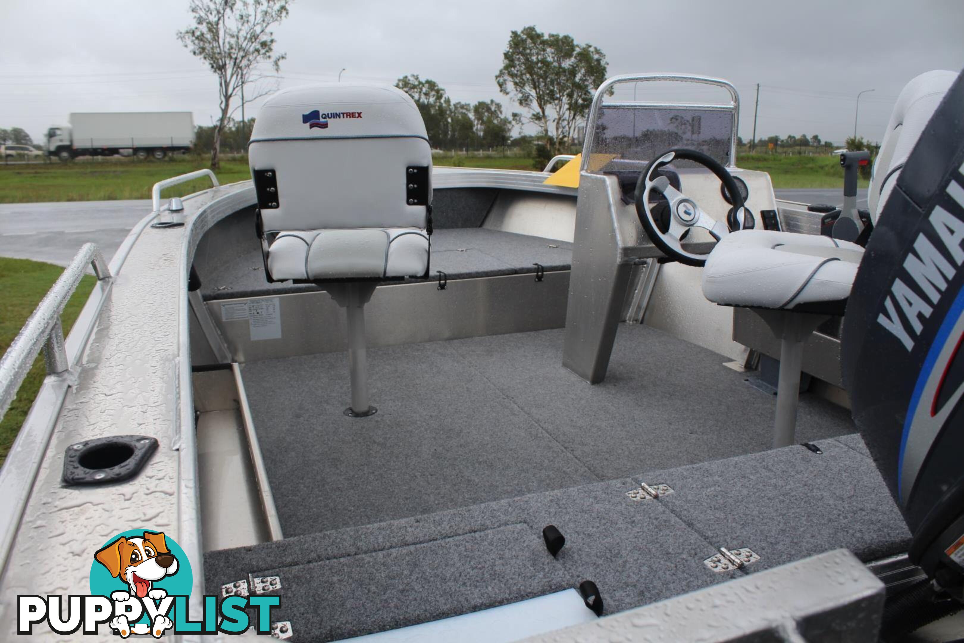 Quintrex 440 Renegade PRO SC(Side Console) + Yamaha F60hp 4-stroke - PRO Pack for sale online prices