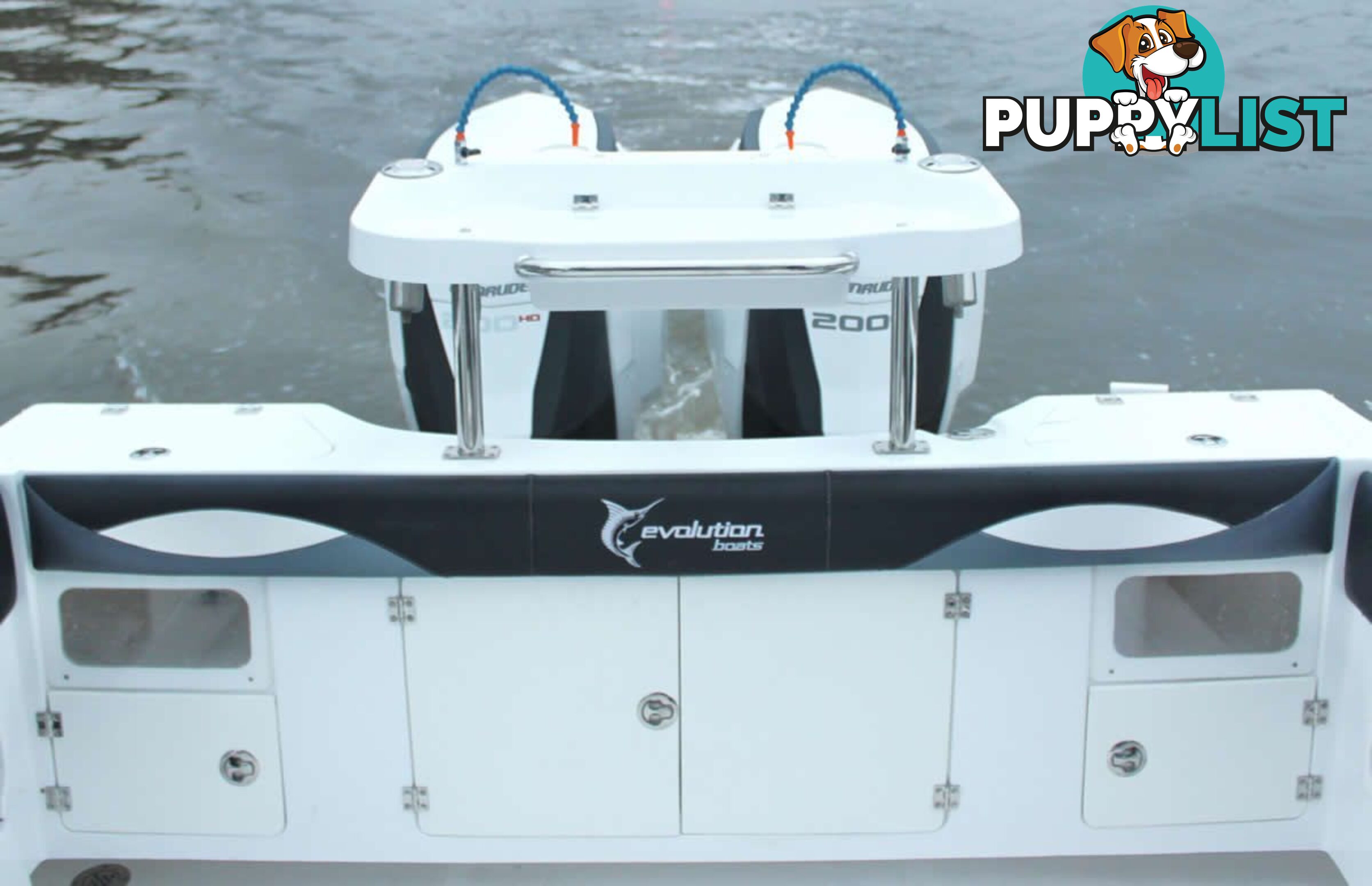 EVOLUTION  TOURNAMENT WITH 250HP YAMAHA FOURSTROKE FOR SALE