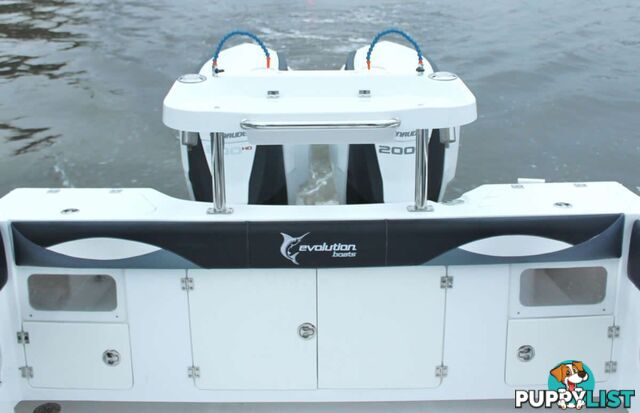 EVOLUTION  TOURNAMENT WITH 250HP YAMAHA FOURSTROKE FOR SALE