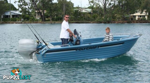 Polycraft 480 Brumby Centre/Rear Console + Yamaha F60hp 4-Stroke - Pack 1 for sale online prices