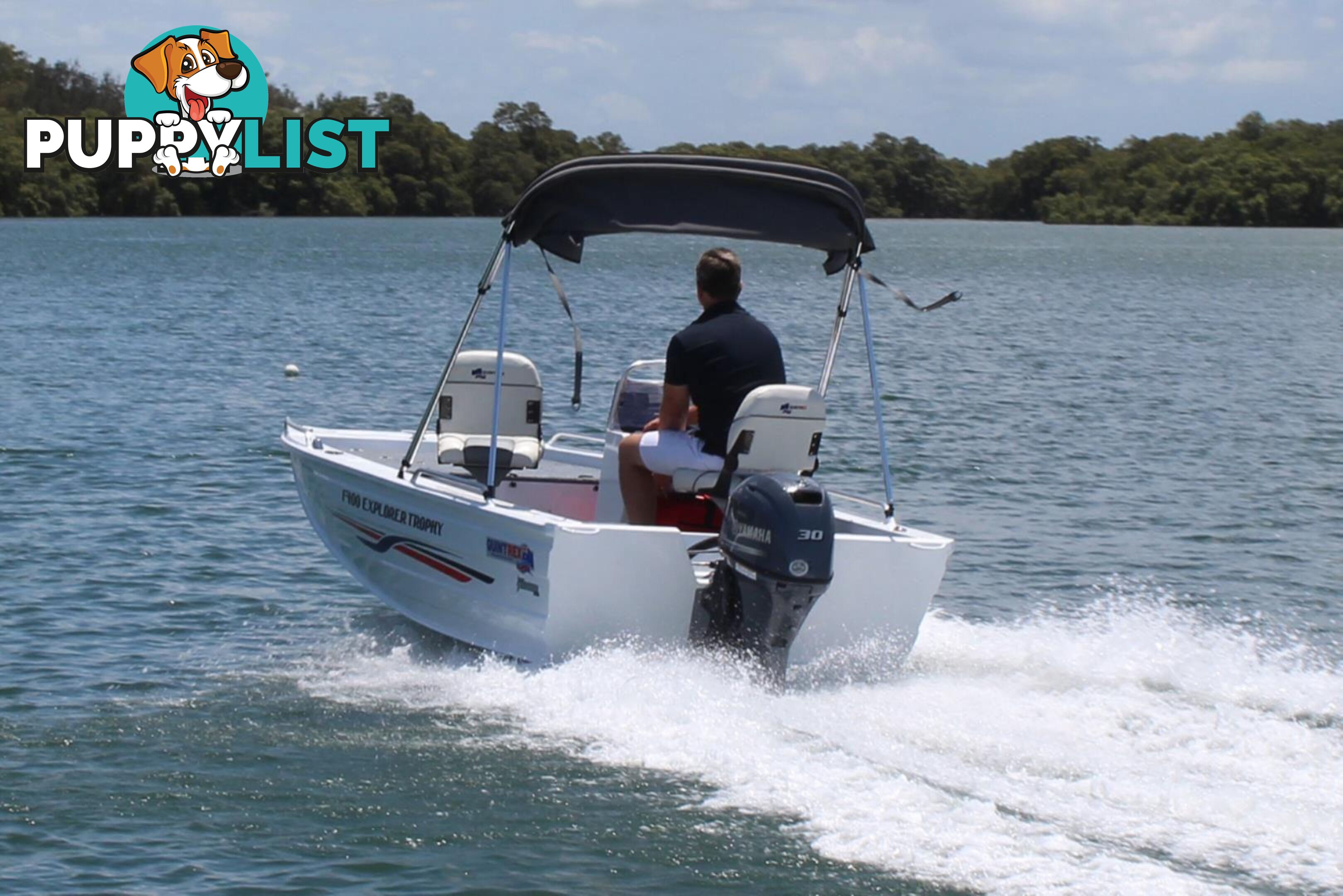 Quintrex F400 Explorer Trophy + Yamaha F30hp 4-Stroke - Pack 1 for sale online prices