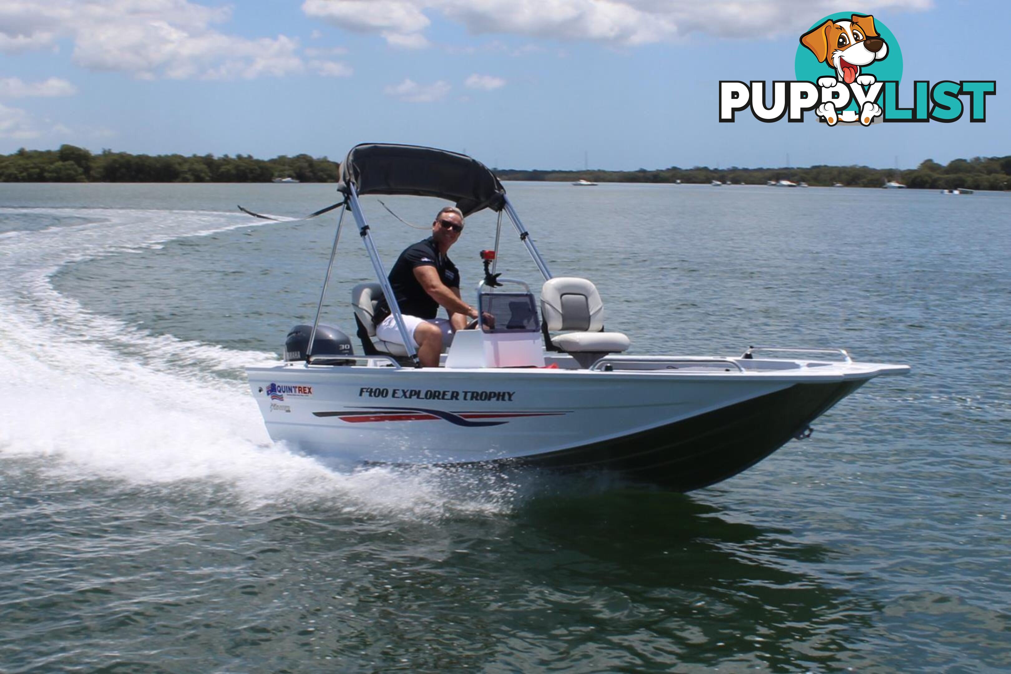 Quintrex F400 Explorer Trophy + Yamaha F30hp 4-Stroke - Pack 1 for sale online prices