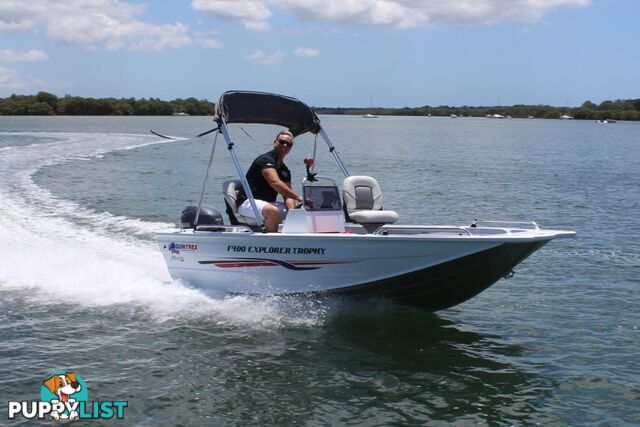 Quintrex F400 Explorer Trophy + Yamaha F30hp 4-Stroke - Pack 1 for sale online prices