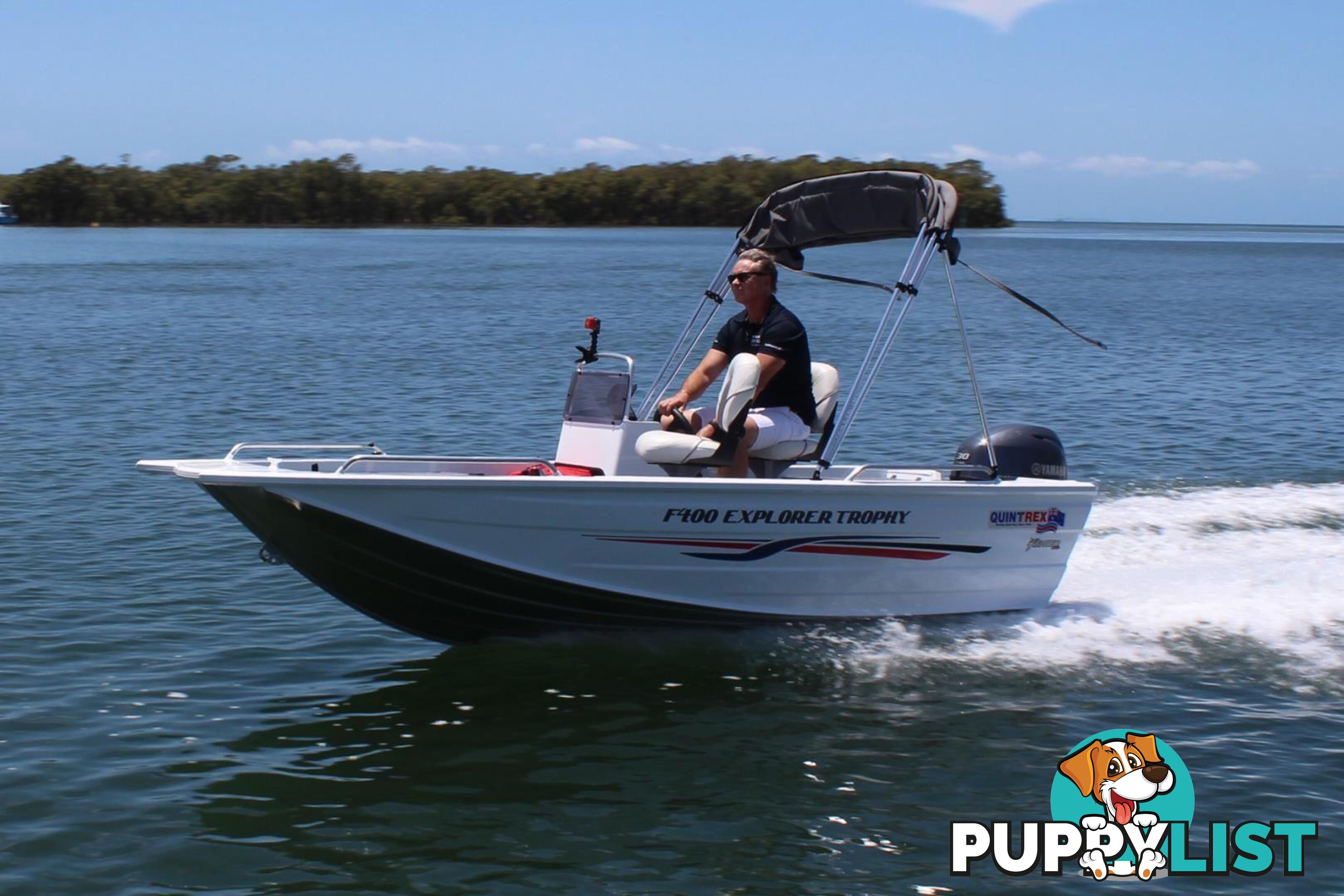 Quintrex F400 Explorer Trophy + Yamaha F30hp 4-Stroke - Pack 1 for sale online prices