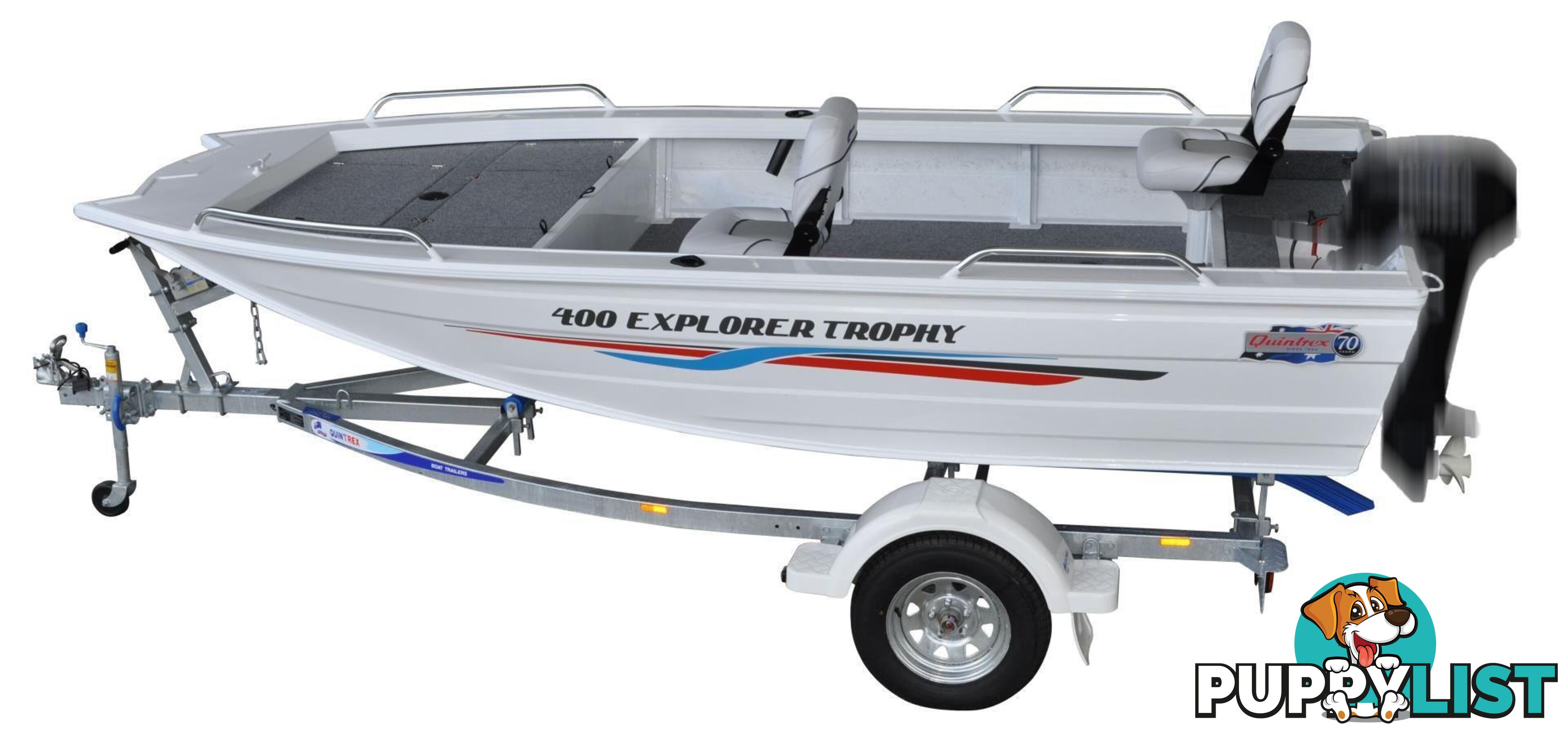 Quintrex F400 Explorer Trophy + Yamaha F30hp 4-Stroke - Pack 1 for sale online prices