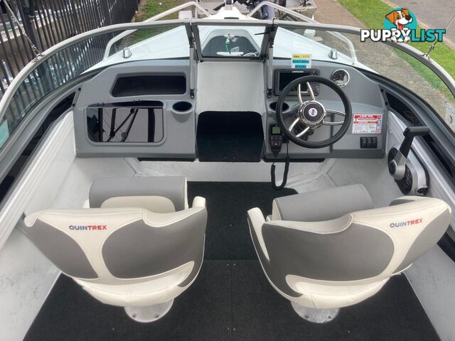 QUINTREX 430 FISHABOUT PRO WITH 60HP MERCURY 4 STROKE FOR SALE