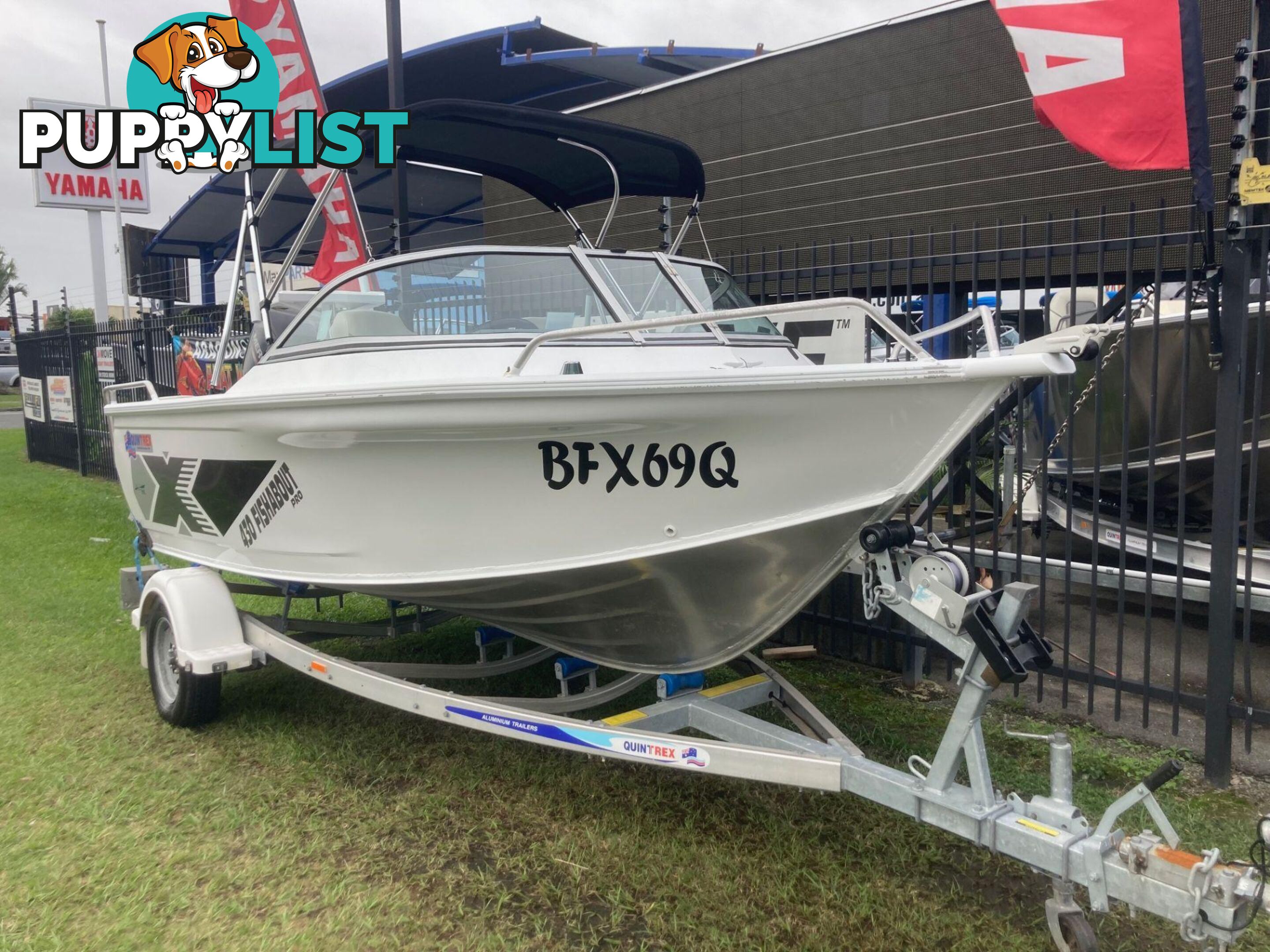 QUINTREX 430 FISHABOUT PRO WITH 60HP MERCURY 4 STROKE FOR SALE