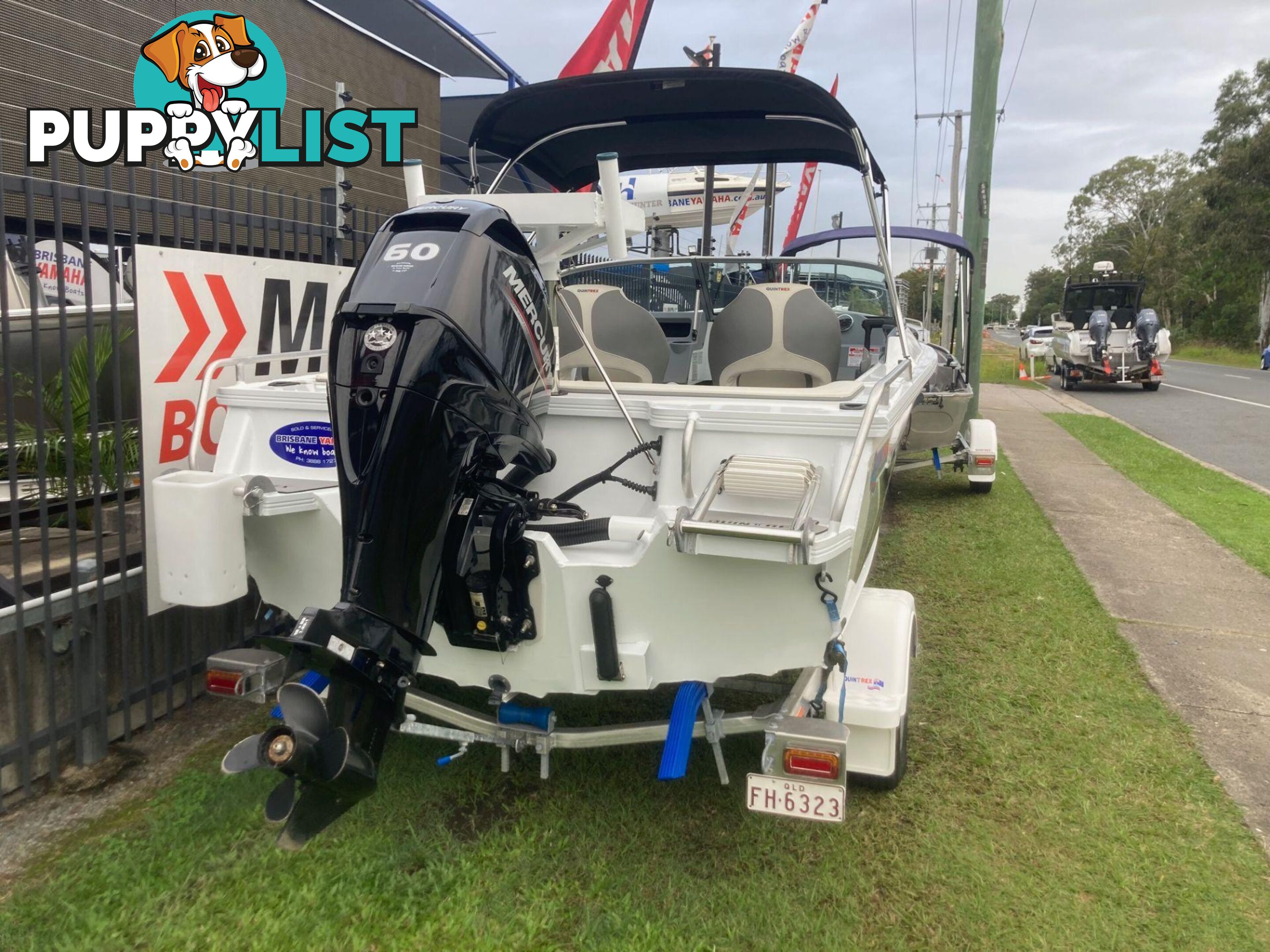 QUINTREX 430 FISHABOUT PRO WITH 60HP MERCURY 4 STROKE FOR SALE