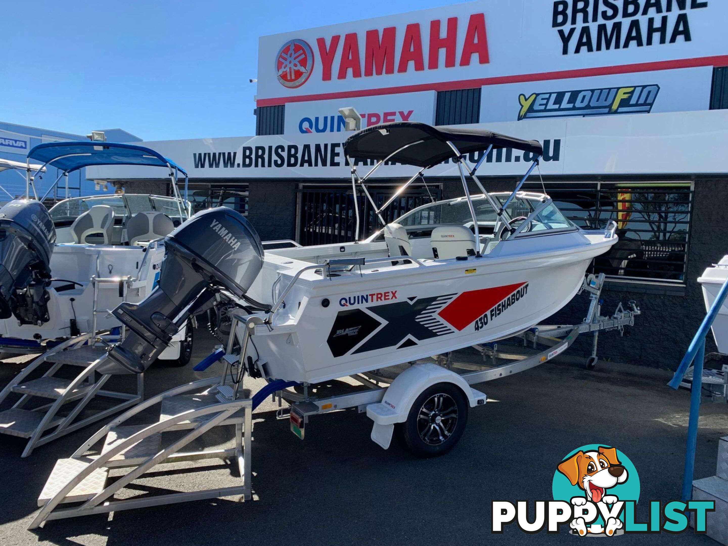 Quintrex 430 Fishabout + Yamaha F60hp 4-Stroke - Pack 2 for sale online prices