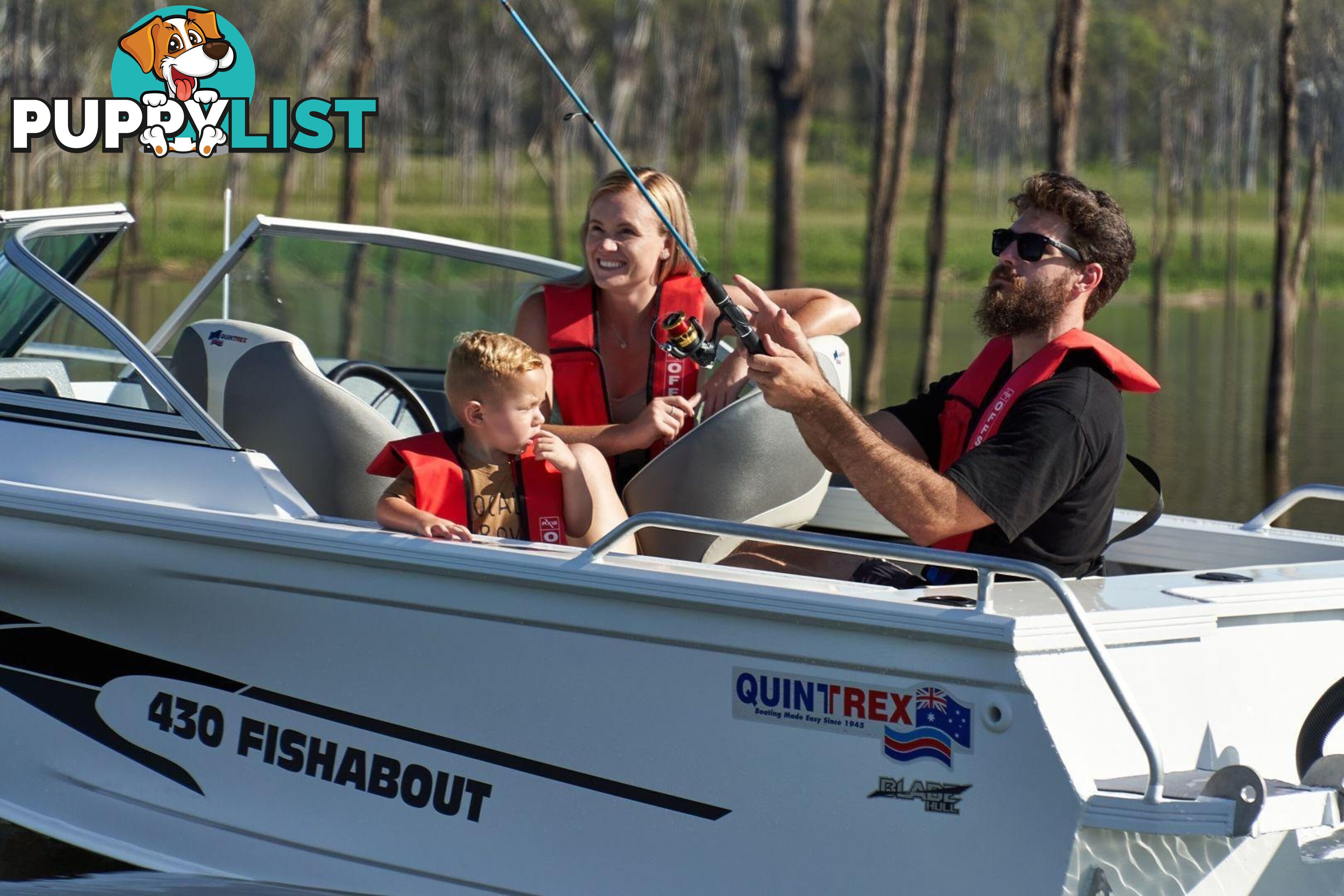 Quintrex 430 Fishabout + Yamaha F60hp 4-Stroke - Pack 2 for sale online prices