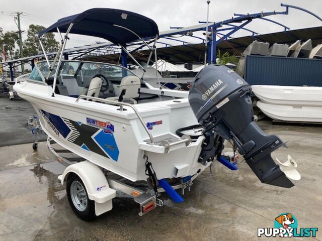 Quintrex 430 Fishabout + Yamaha F60hp 4-Stroke - Pack 2 for sale online prices