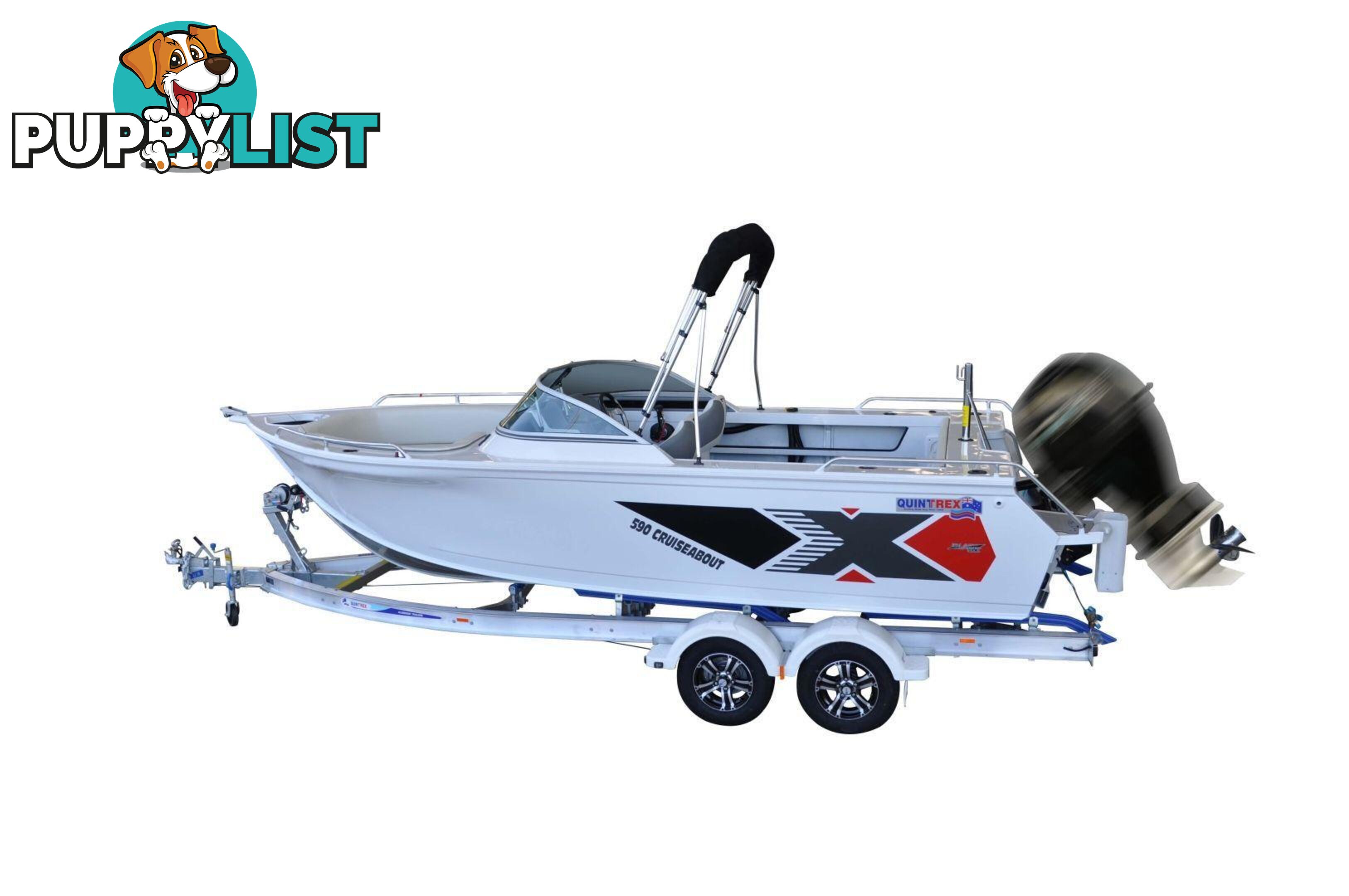 Quintrex 590 Cruiseabout + Yamaha F150hp 4-Stroke - Pack 1 for sale online prices