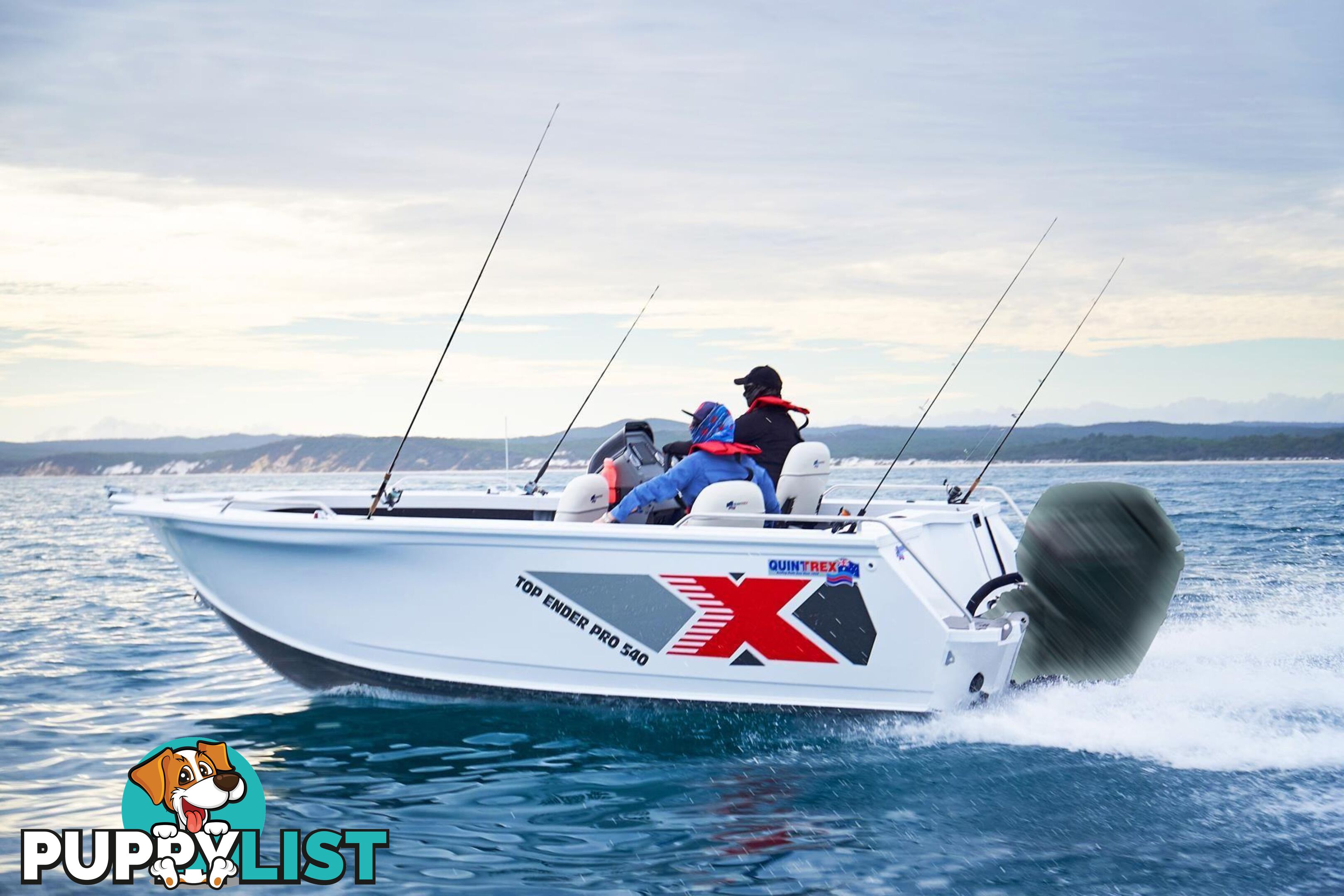 Quintrex 540 Top Ender PACK 4  powered by the Yamaha F130HP