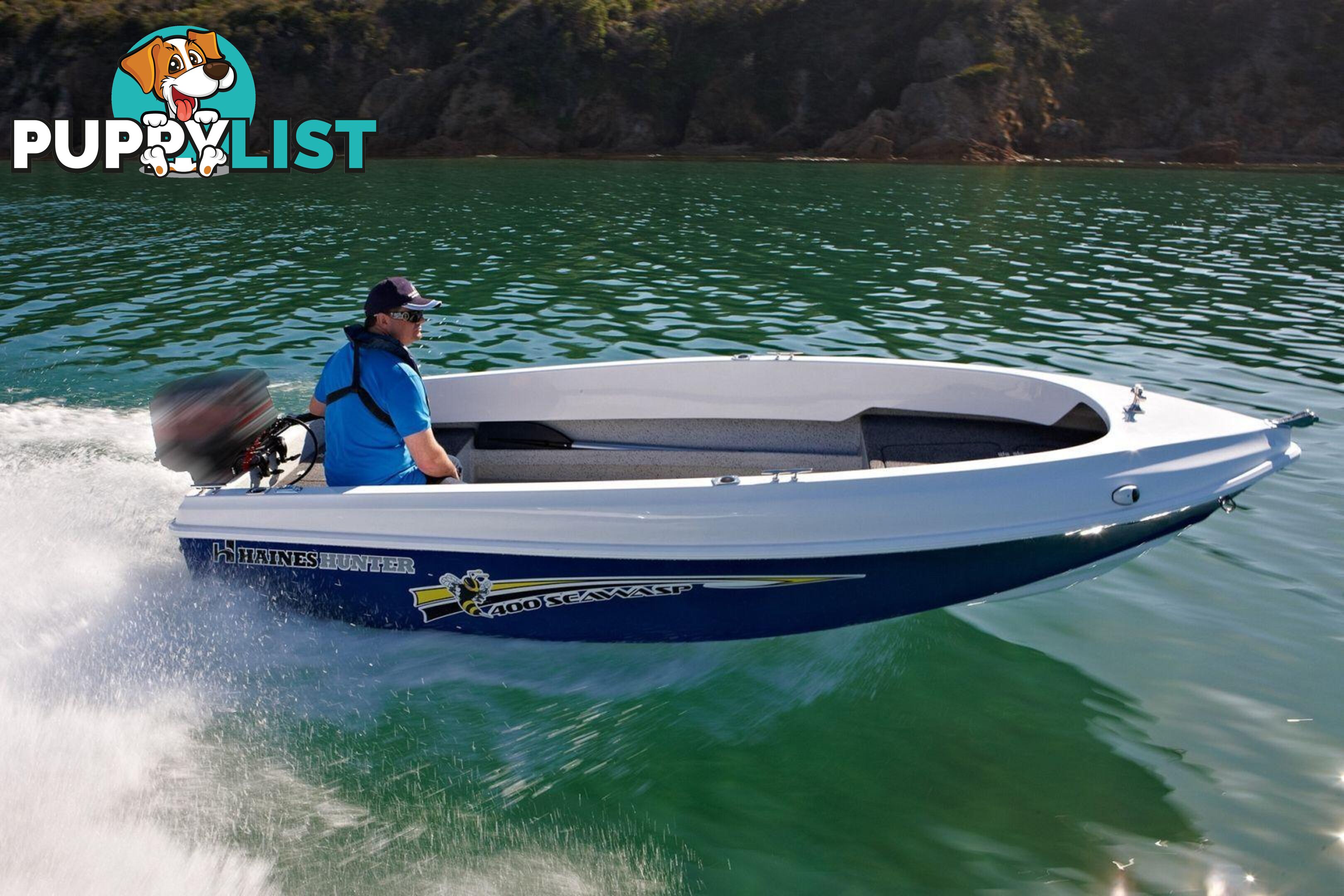 Haines Hunter 400 Seawasp + Yamaha F25hp 4-Stroke - Pack 2 for sale online prices