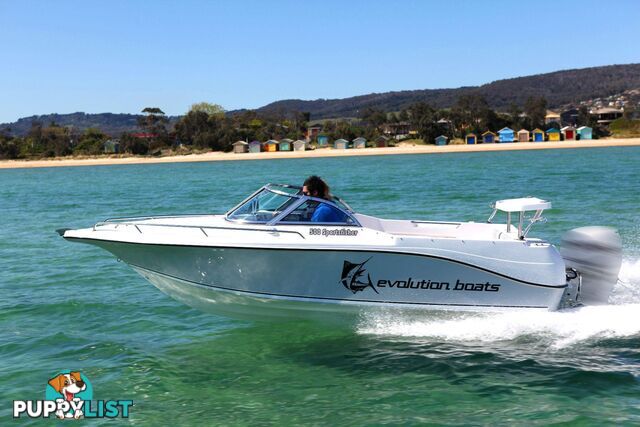 NEW 2024 EVOLUTION SPORTFISHER WITH YAMAHA 115HP FOURSTROKE