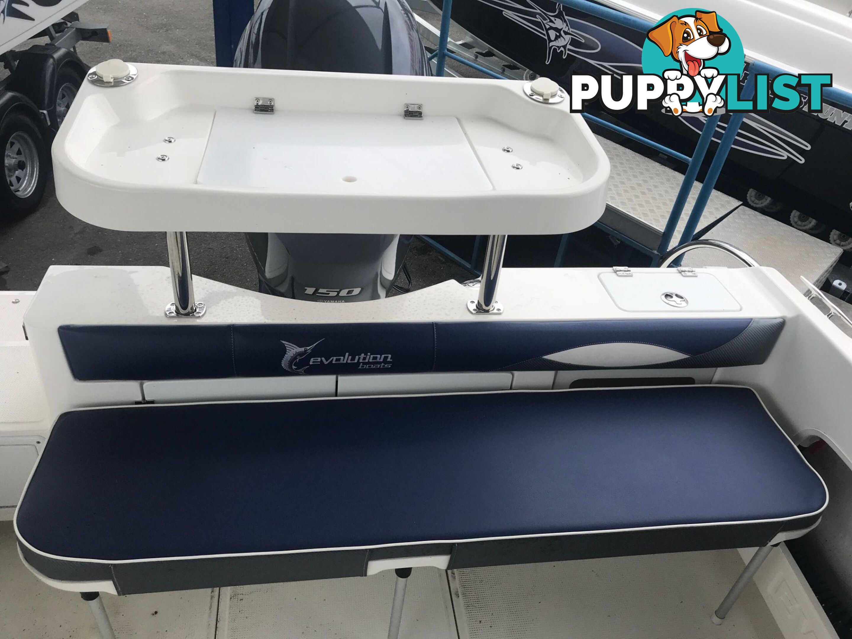 NEW 2025 EVOLUTION 552 PLATINUM FITTED WITH A YAMAHA F150 FOURSTROKE