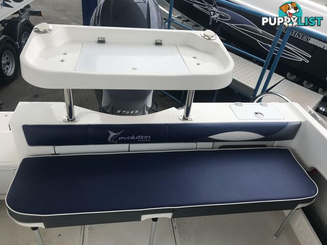 NEW 2025 EVOLUTION 552 PLATINUM FITTED WITH A YAMAHA F150 FOURSTROKE
