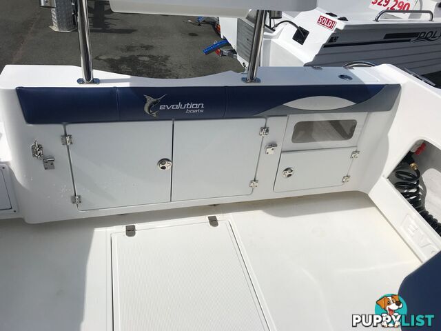 NEW 2025 EVOLUTION 552 PLATINUM FITTED WITH A YAMAHA F150 FOURSTROKE