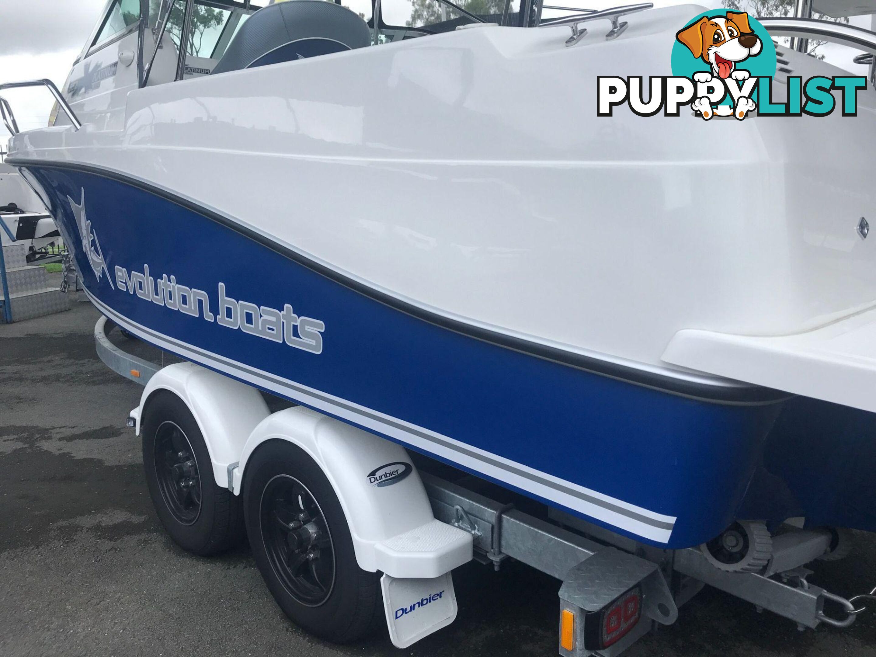NEW 2025 EVOLUTION 552 PLATINUM FITTED WITH A YAMAHA F150 FOURSTROKE