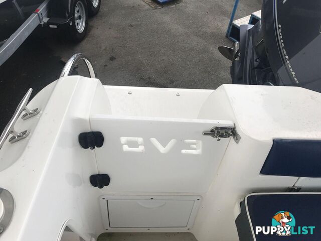 NEW 2025 EVOLUTION 552 PLATINUM FITTED WITH A YAMAHA F150 FOURSTROKE