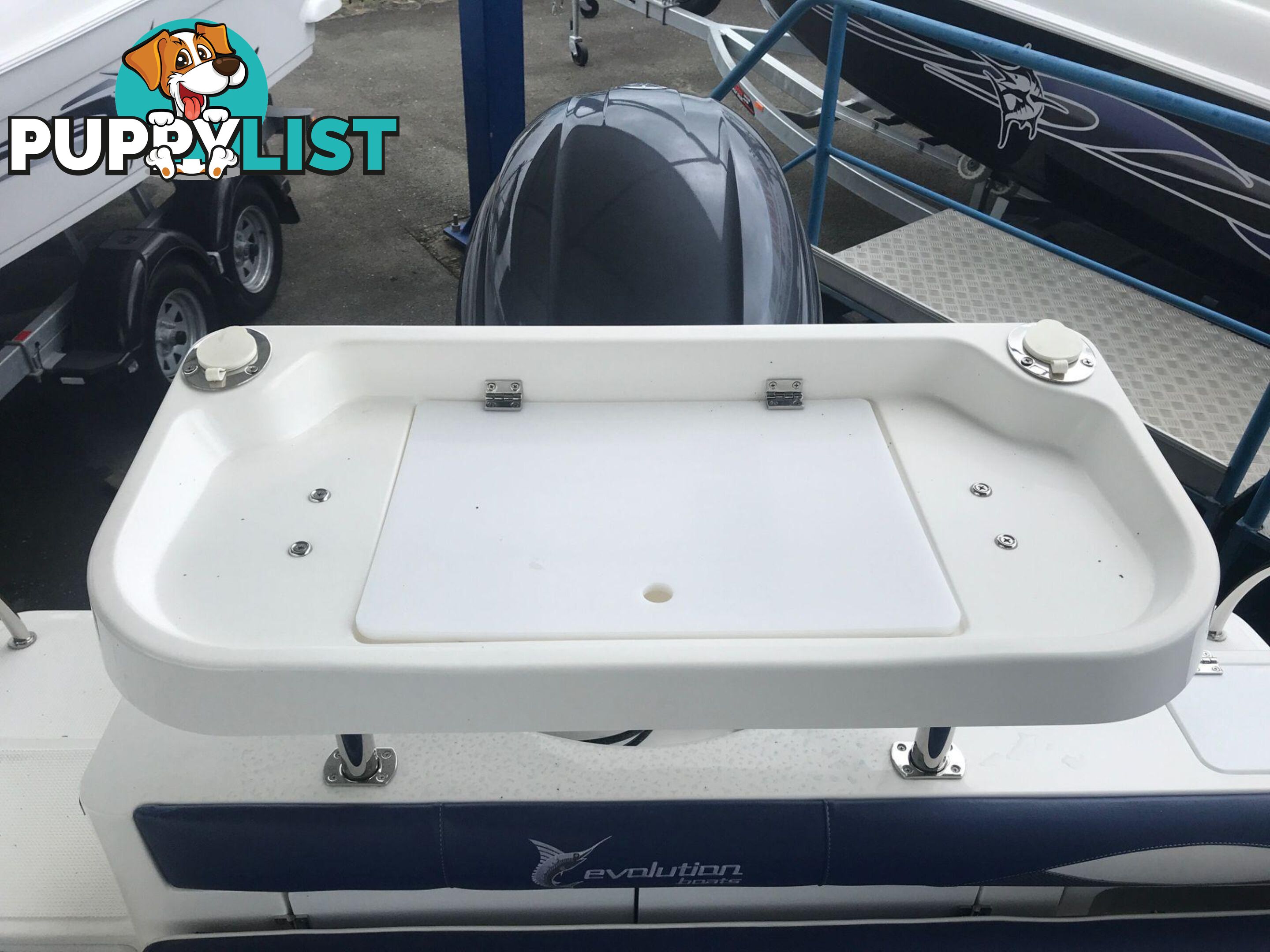 NEW 2025 EVOLUTION 552 PLATINUM FITTED WITH A YAMAHA F150 FOURSTROKE