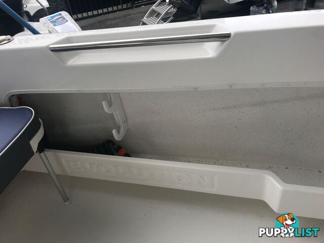 NEW 2025 EVOLUTION 552 PLATINUM FITTED WITH A YAMAHA F150 FOURSTROKE