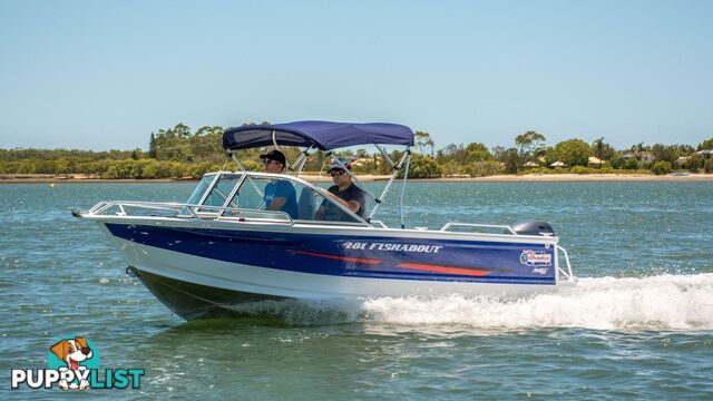 Quintrex 481 Fishabout + Yamaha F70hp 4-Stroke - Pack 2 for sale online prices