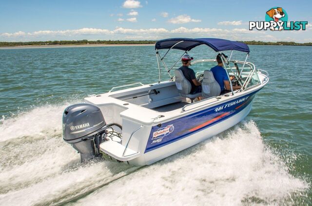 Quintrex 481 Fishabout + Yamaha F70hp 4-Stroke - Pack 2 for sale online prices