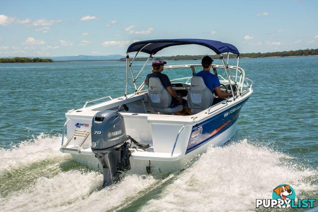 Quintrex 481 Fishabout + Yamaha F70hp 4-Stroke - Pack 2 for sale online prices