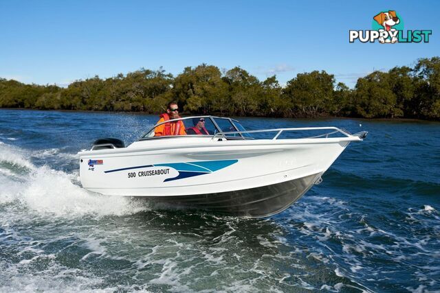 Quintrex 500 Cruiseabout + Yamaha F90hp 4-Stroke - Pack 2 for sale online prices