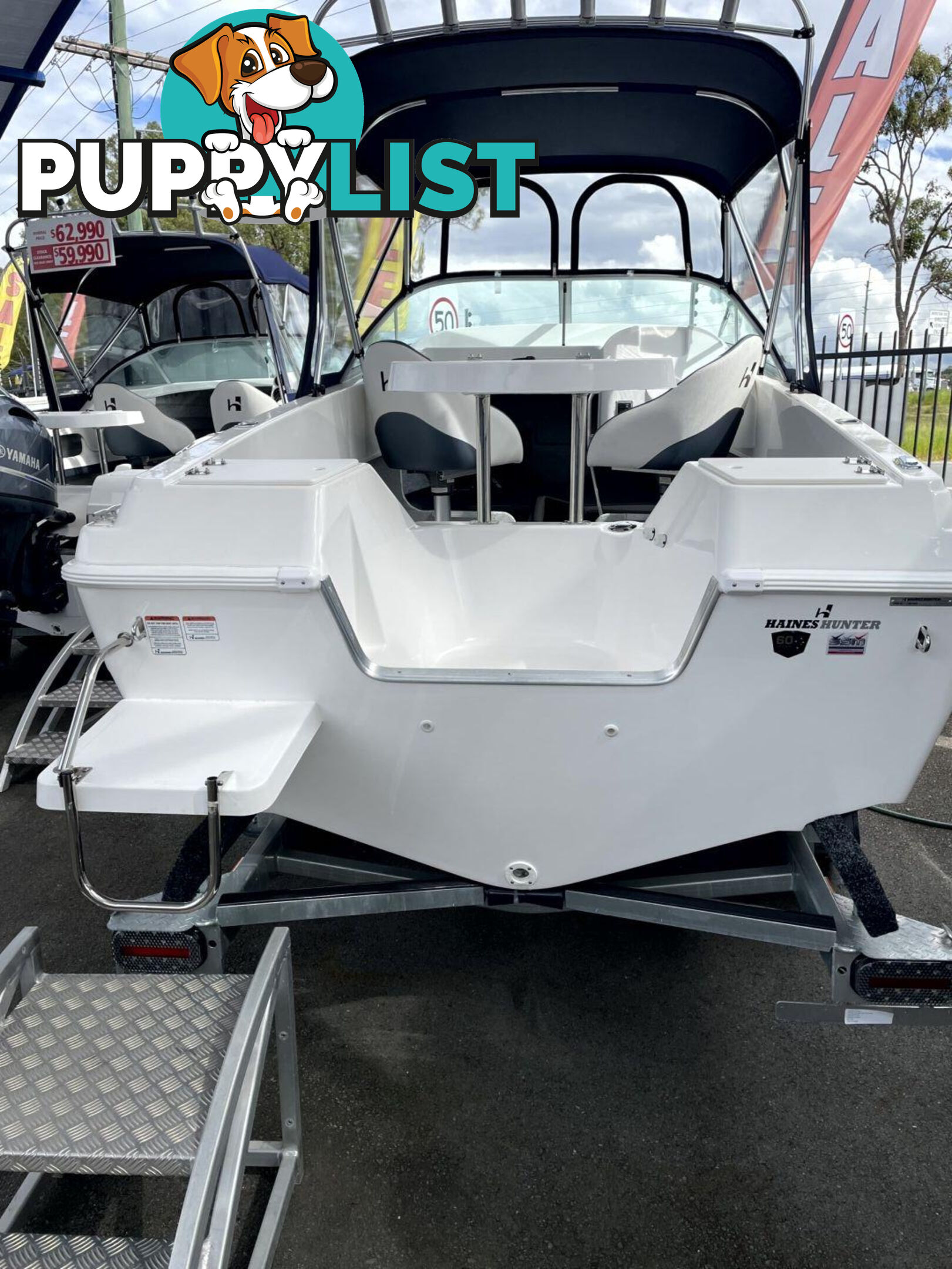 Haines Hunter 535 Sport Fish + Yamaha F130hp 4-Stroke - Pack 3 for sale online prices