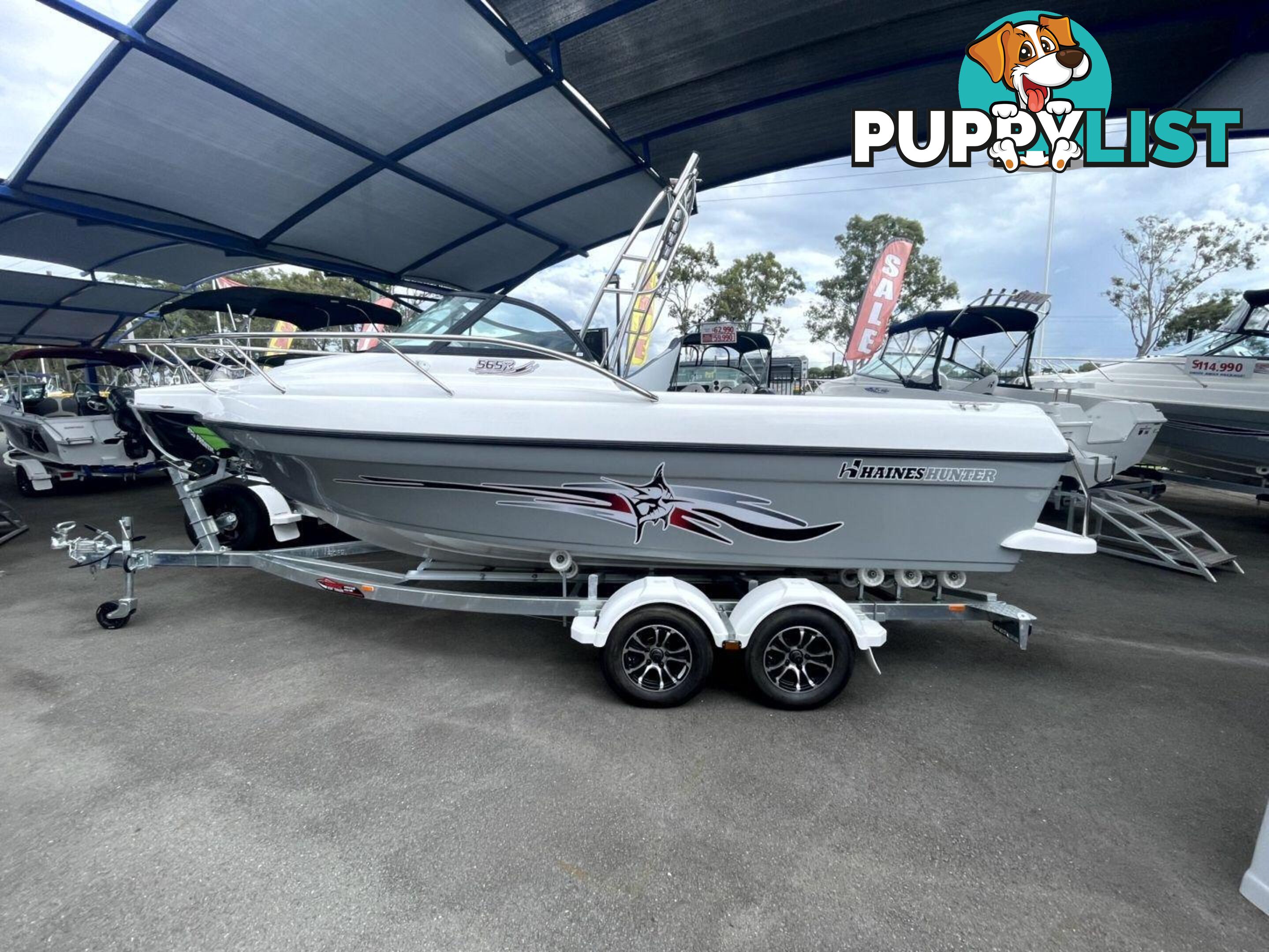 Haines Hunter 565R + Yamaha F150hp 4-Stroke - Pack 2 for sale online prices