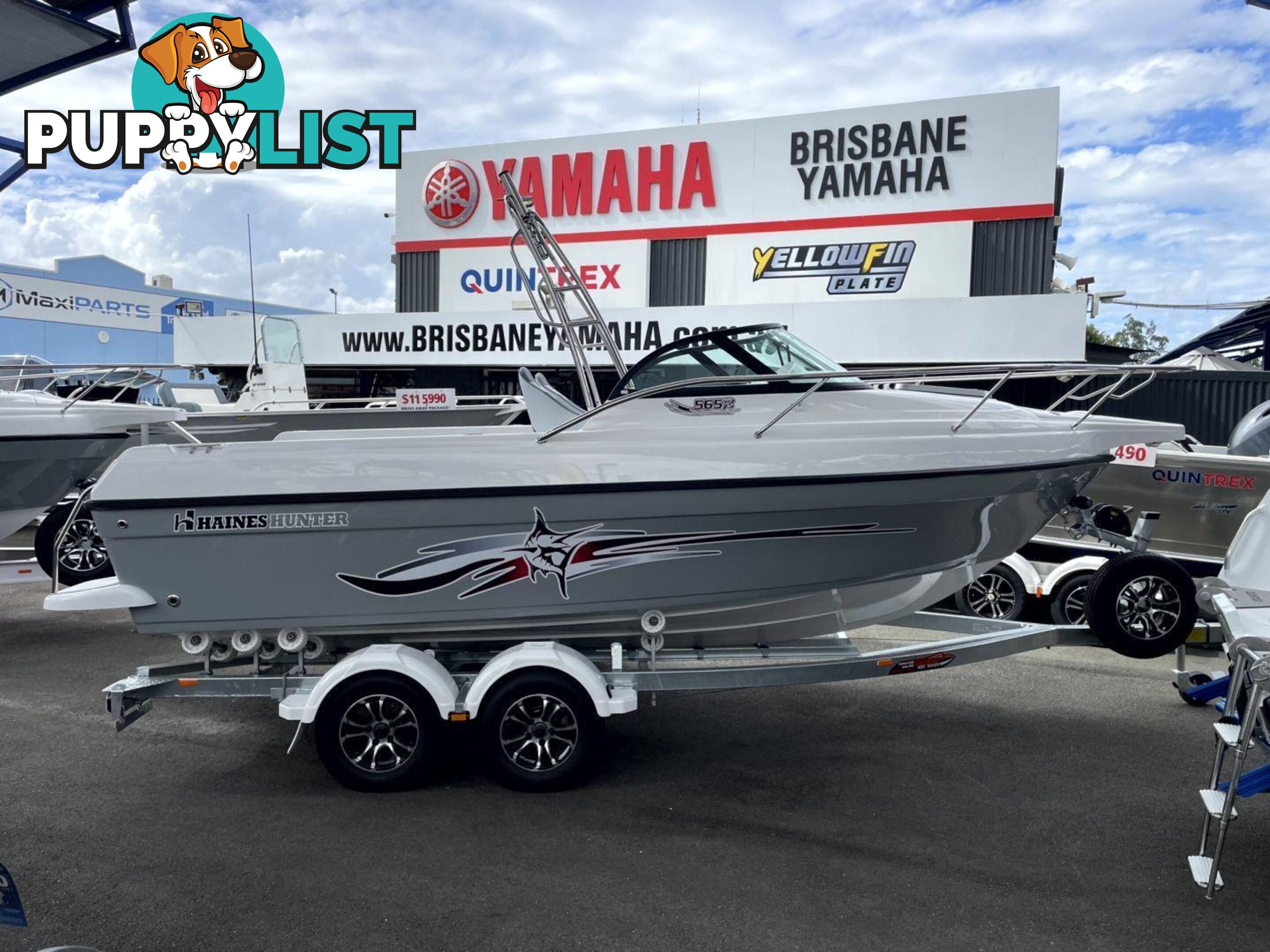 Haines Hunter 565R + Yamaha F150hp 4-Stroke - Pack 2 for sale online prices