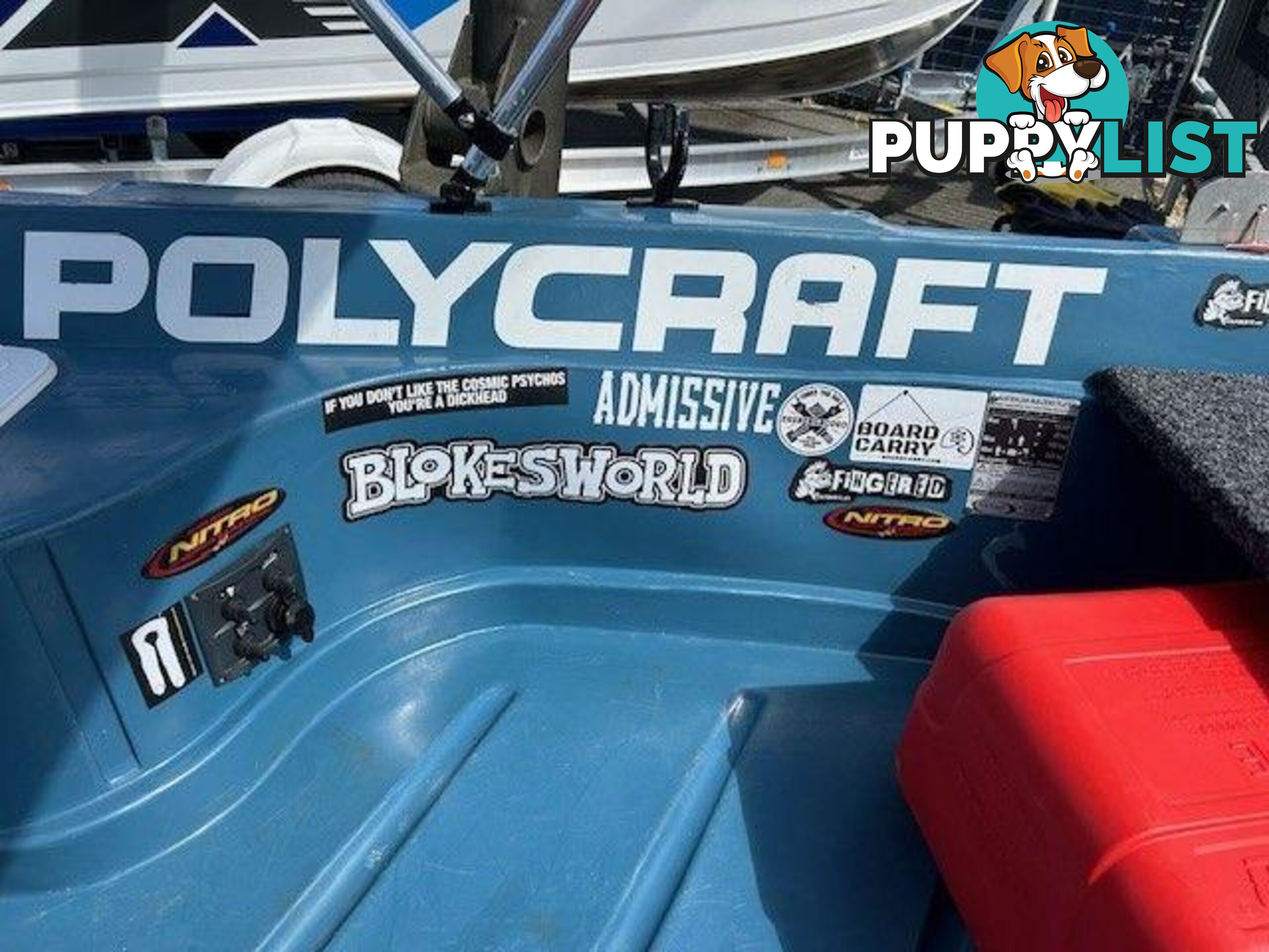 BLOKESWORLD POLYCRAFT 300 TUFF TENDER IS FOR SALE!!!