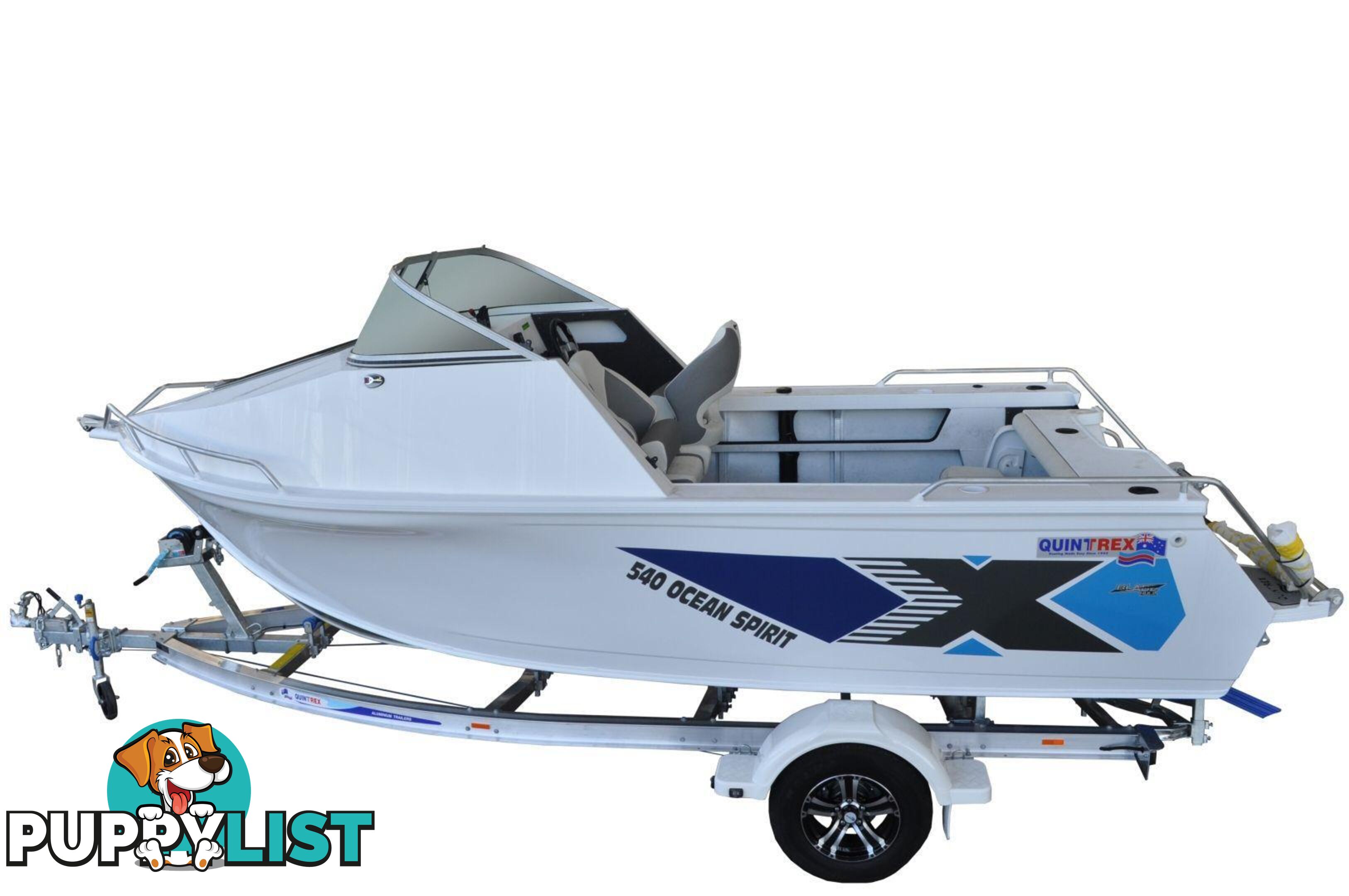 Quintrex 540 Ocean Spirit + Yamaha F130hp 4-Stroke - Pack 3 for sale online prices