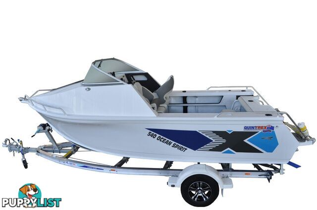 Quintrex 540 Ocean Spirit + Yamaha F130hp 4-Stroke - Pack 3 for sale online prices