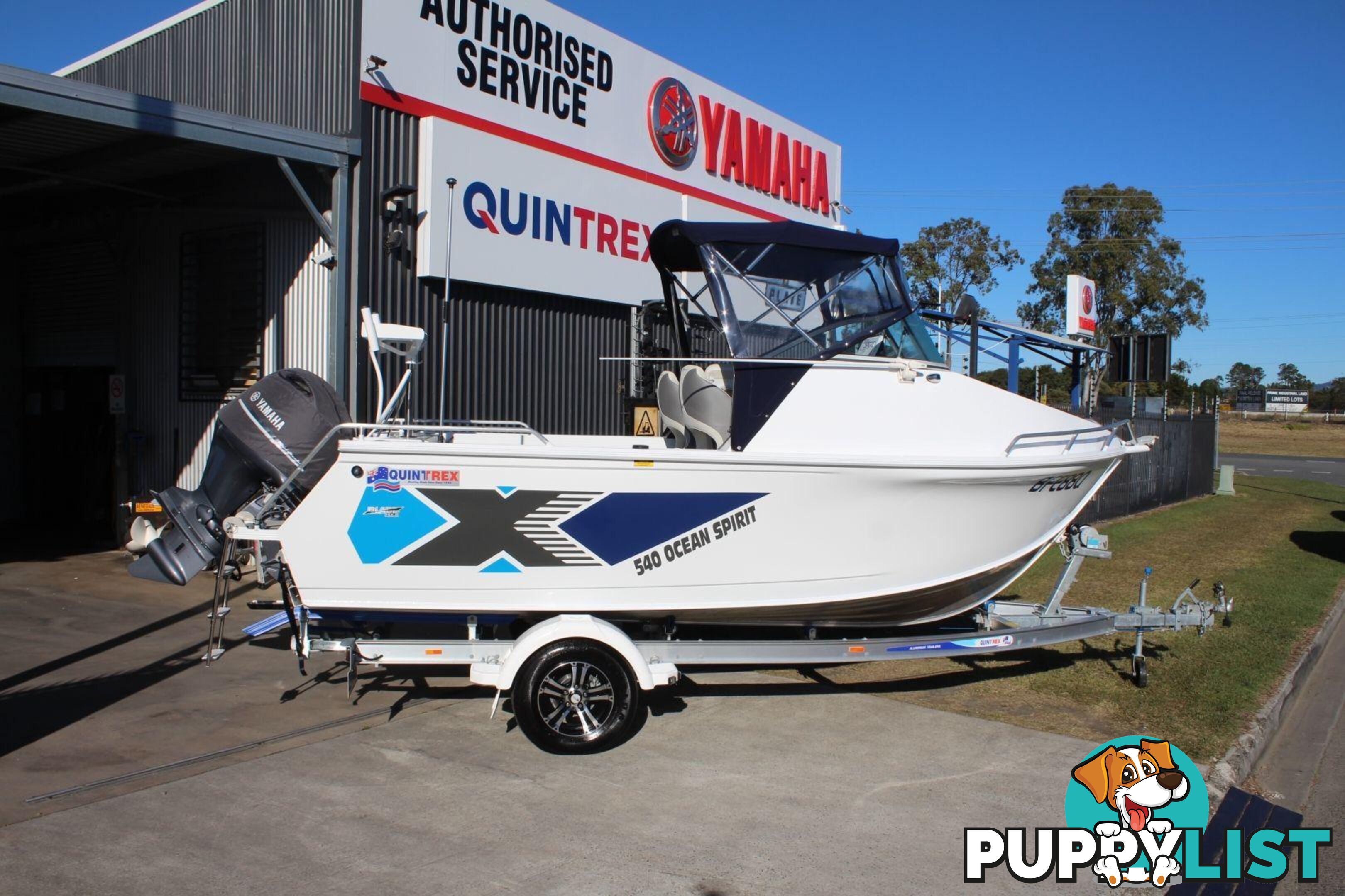 Quintrex 540 Ocean Spirit + Yamaha F130hp 4-Stroke - Pack 3 for sale online prices