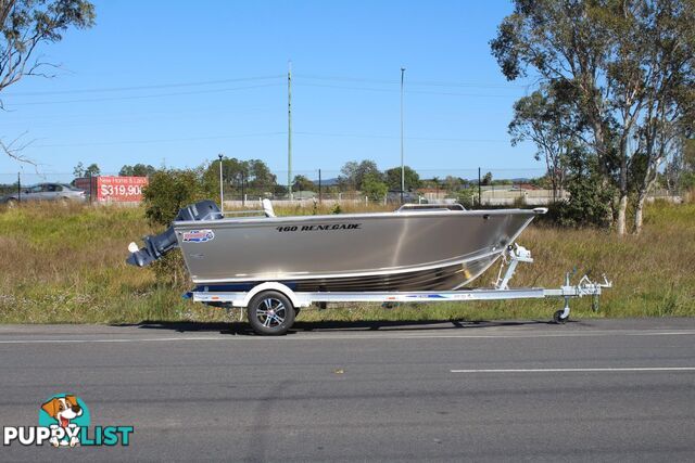 Quintrex 460 Renegade TS(Tiller Steer) + Yamaha F75hp 4-Stroke - Pack 3 for sale online prices