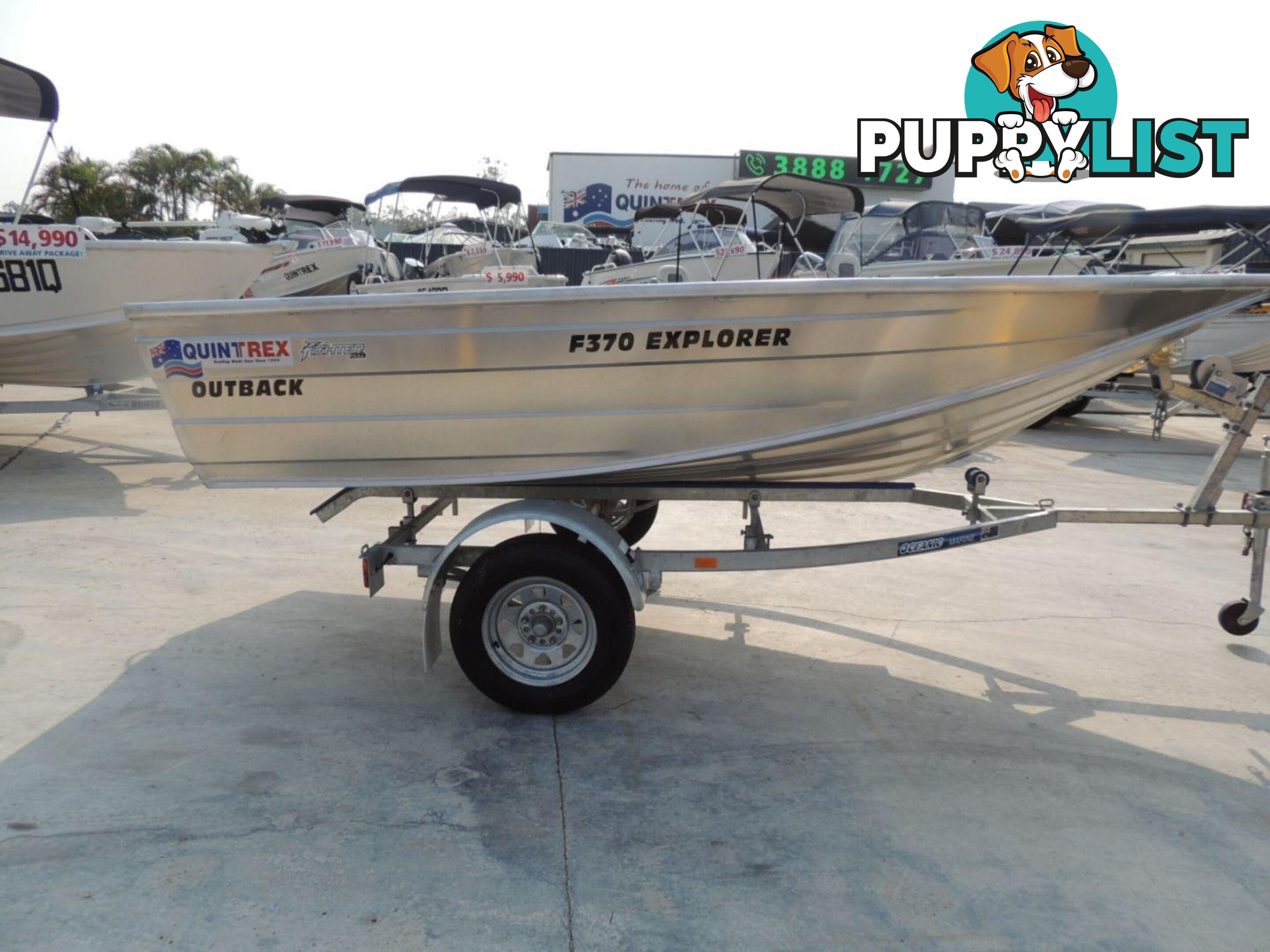Quintrex F370 Outback Explorer  + Yamaha F20hp 4-Stroke - Pack 1 for sale online prices