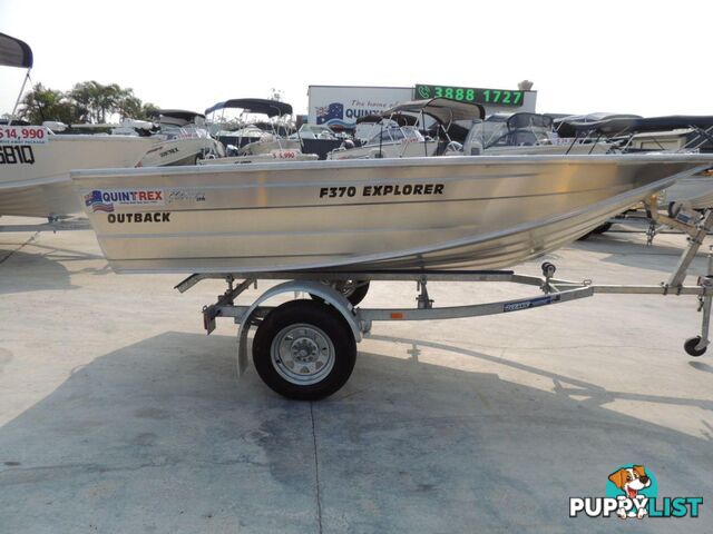 Quintrex F370 Outback Explorer  + Yamaha F20hp 4-Stroke - Pack 1 for sale online prices