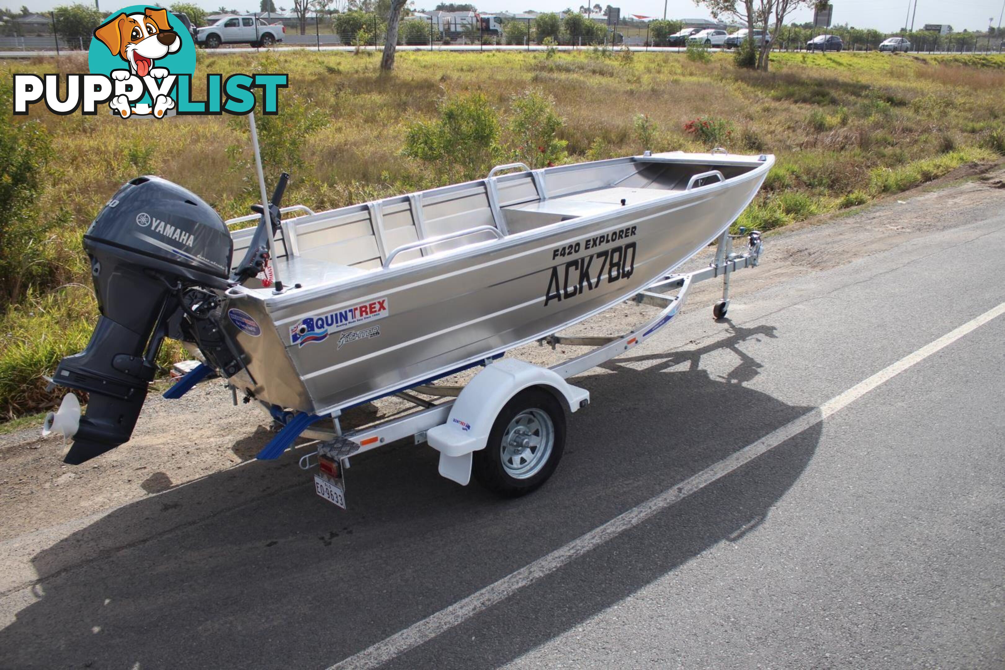 Quitrex F420 Explorer Side Console + Yamaha  F40hp 4-Stroke - Pack 3 for sale online prices