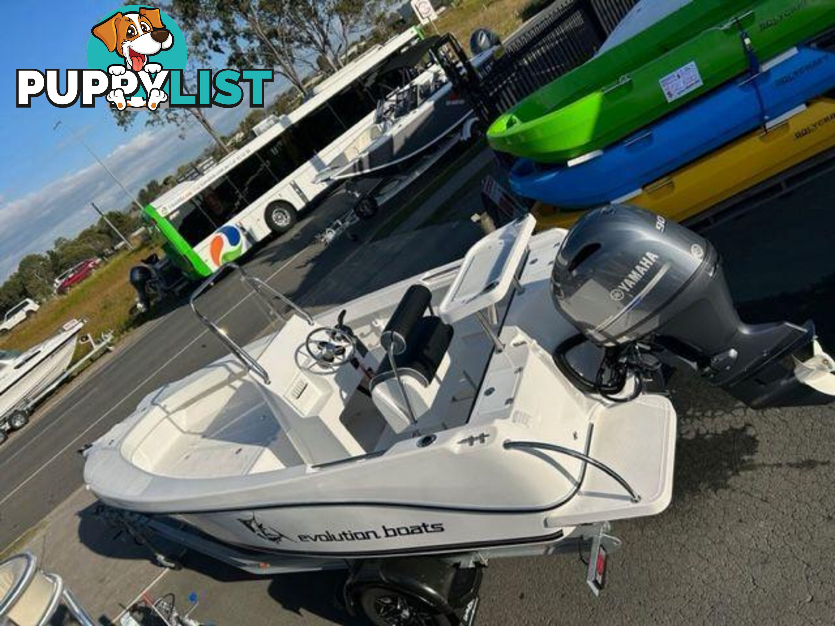 NEW 2024 EVOLUTION 500 AXIS CENTRE CONSOLE WITH YAMAHA 75HP  FOR SALE